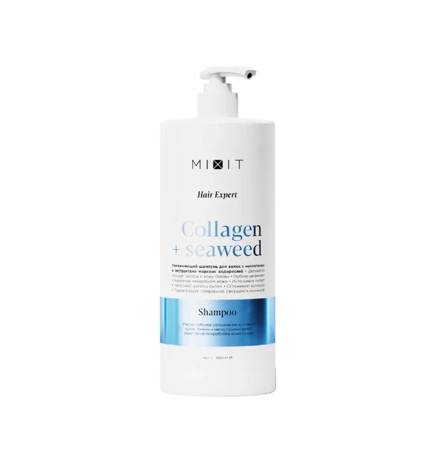 MIXIT Moisturizing hair shampoo with collagen 1000ml