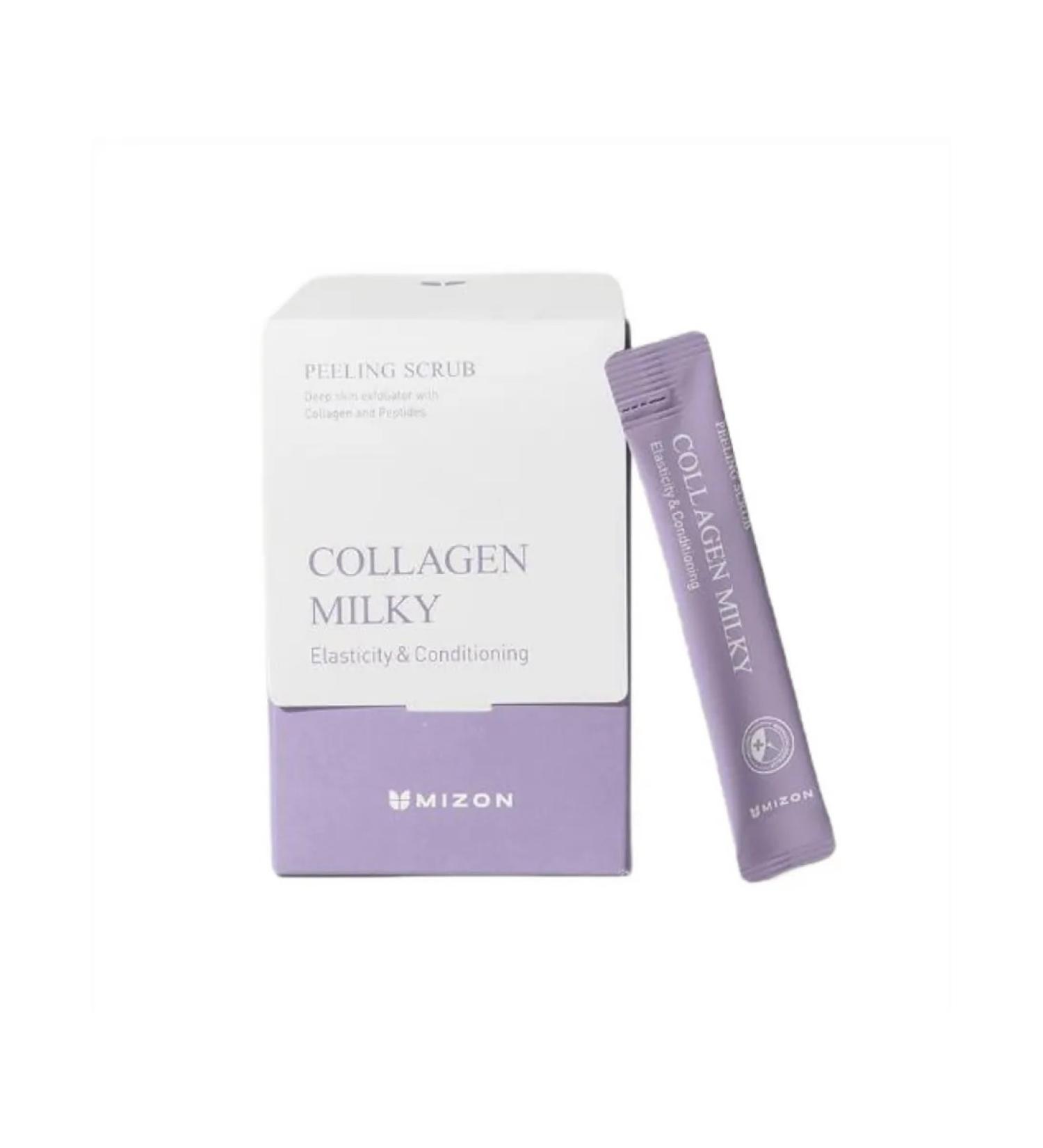 MIZON Collagen Milky Milk Pilling Skrab with Collagen