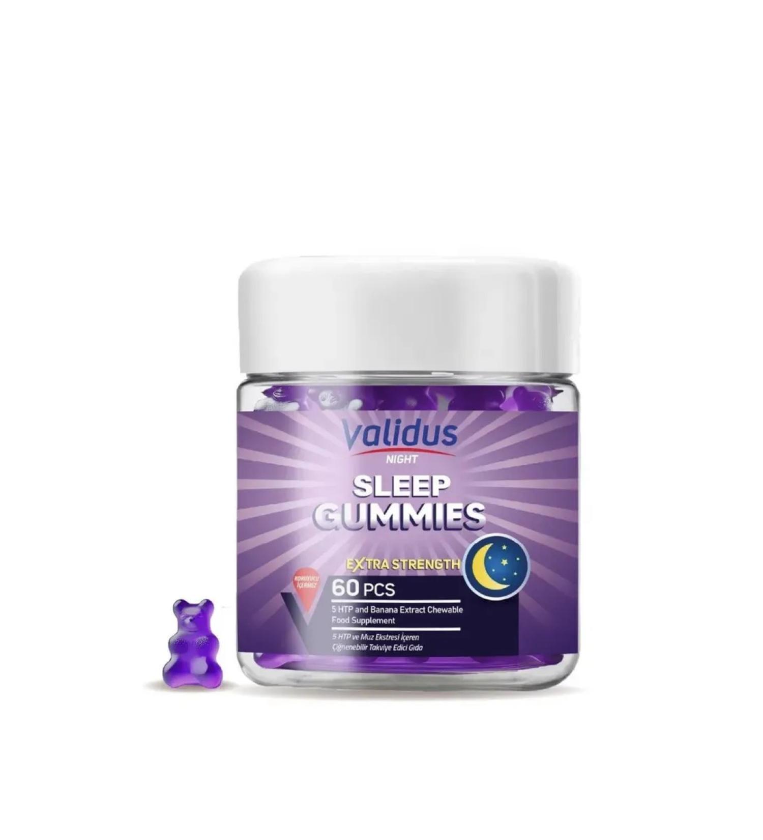 Vitamins Chewing marmalade for the Snack of children Validus Sleep Gummy - Buy Online on GoSupps.com