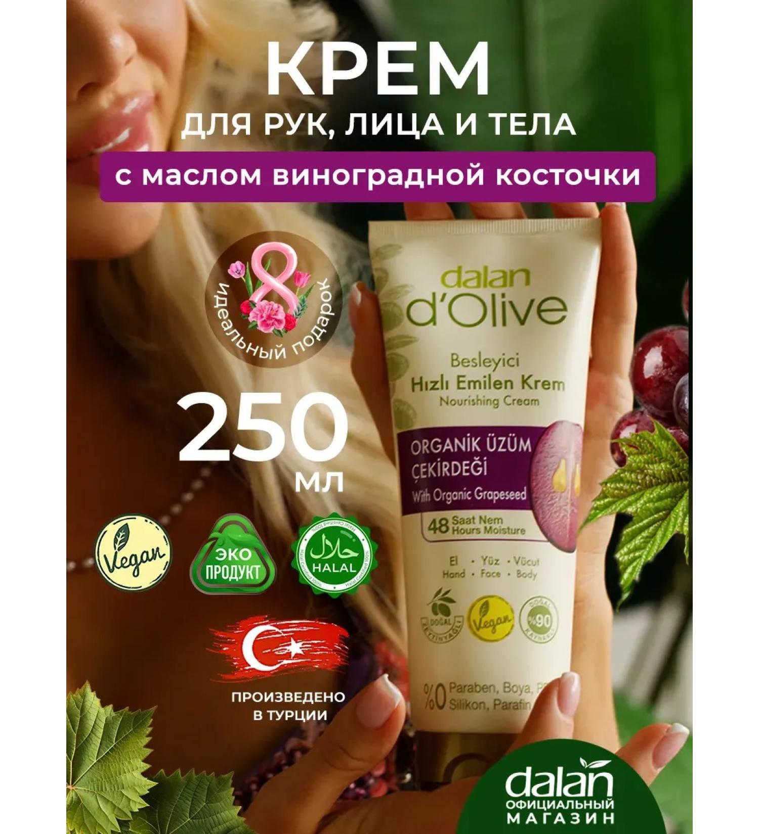 Moisturizing and nutrient cream for hands and body 250 ml - Buy Online on GoSupps.com