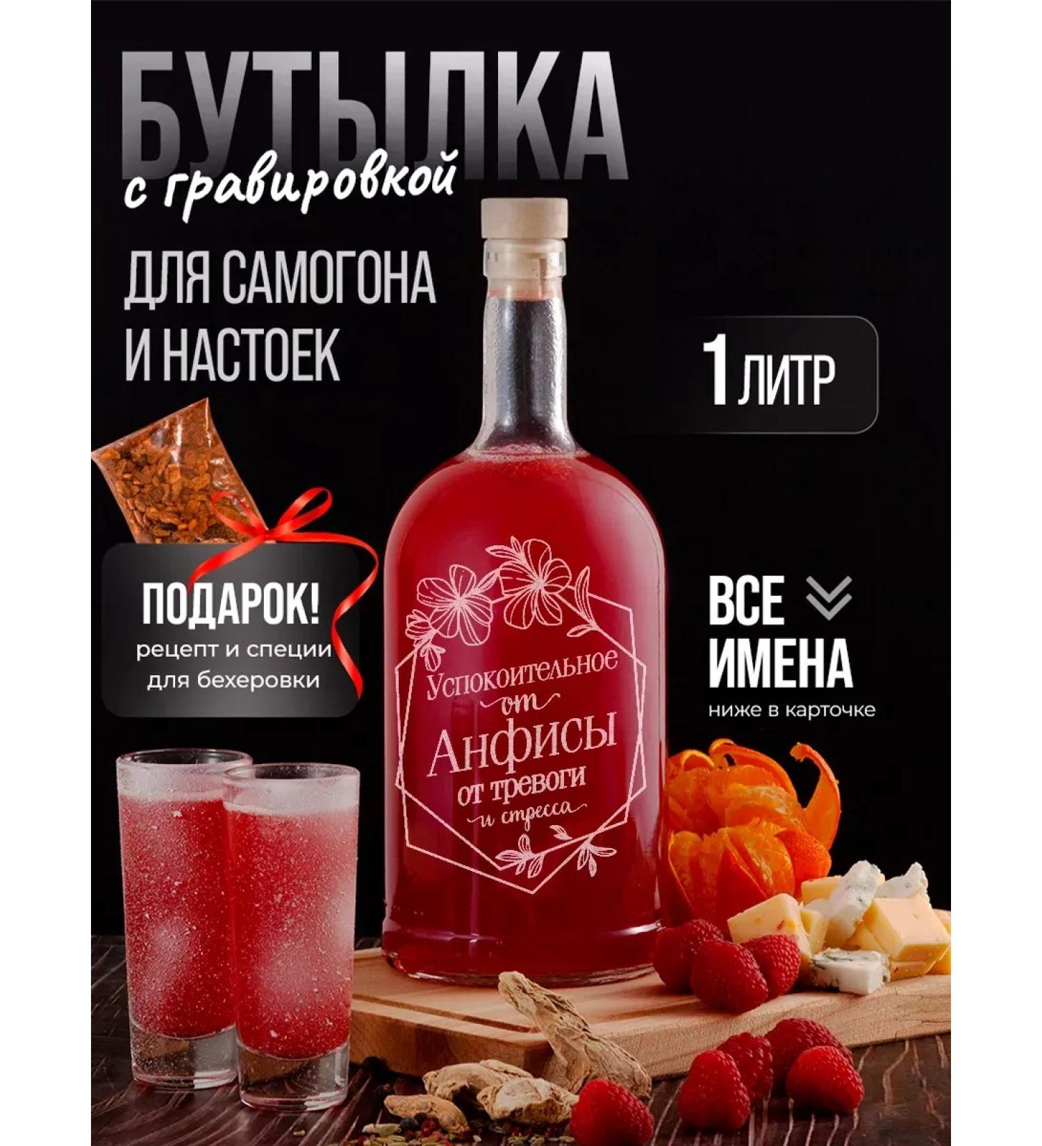 BottlePlus Glass bottle for tinctures and moonshine from Anfisa - Buy Online on GoSupps.com