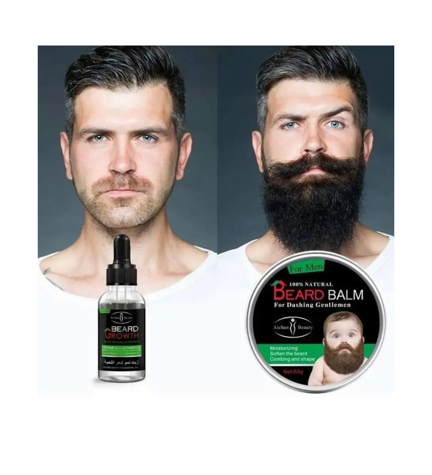 Shampoo and oil for beard growth - Buy Online on GoSupps.com