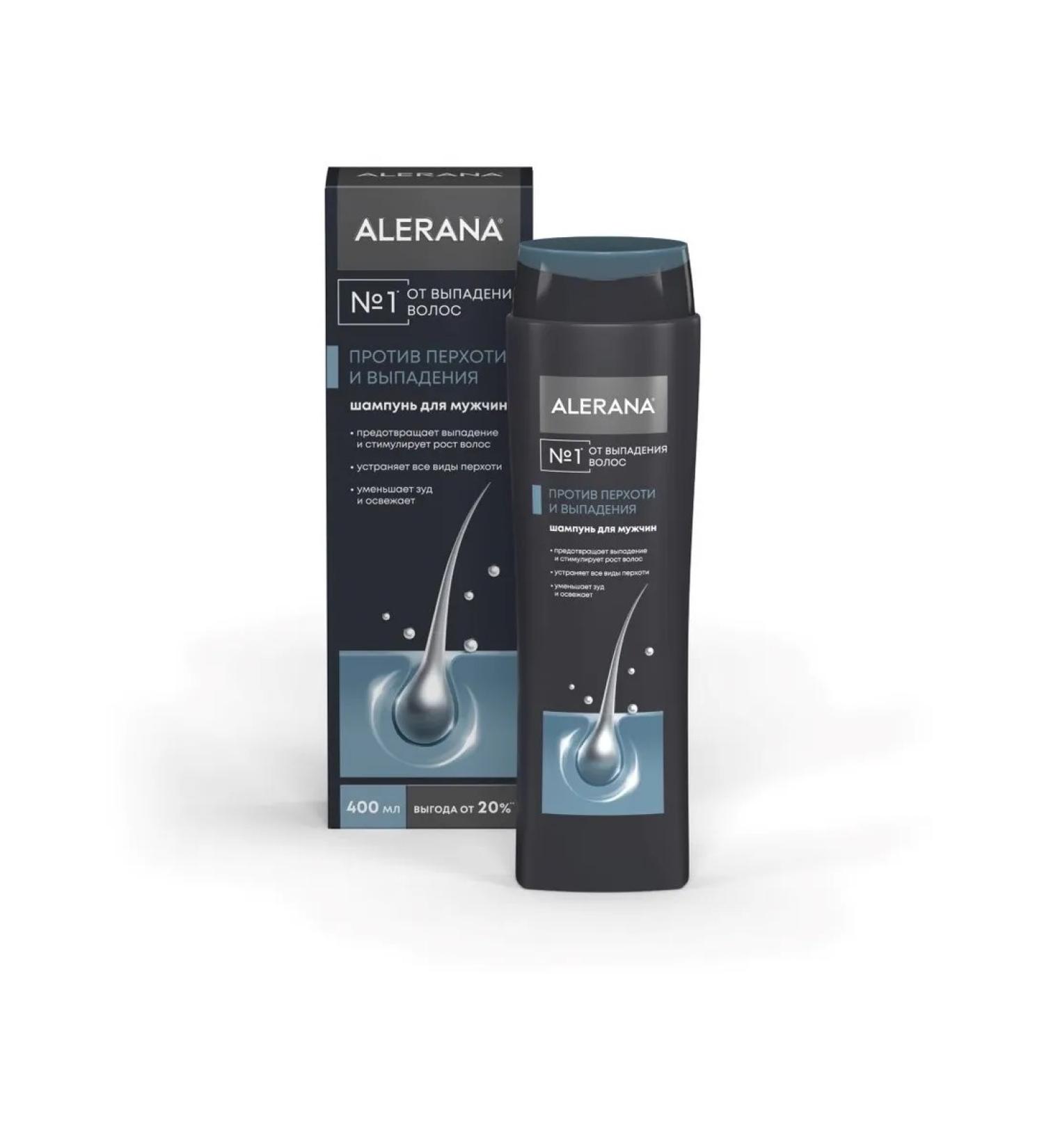 ALERANA shampoo for men 2B1 against dandruff and falling 400ml