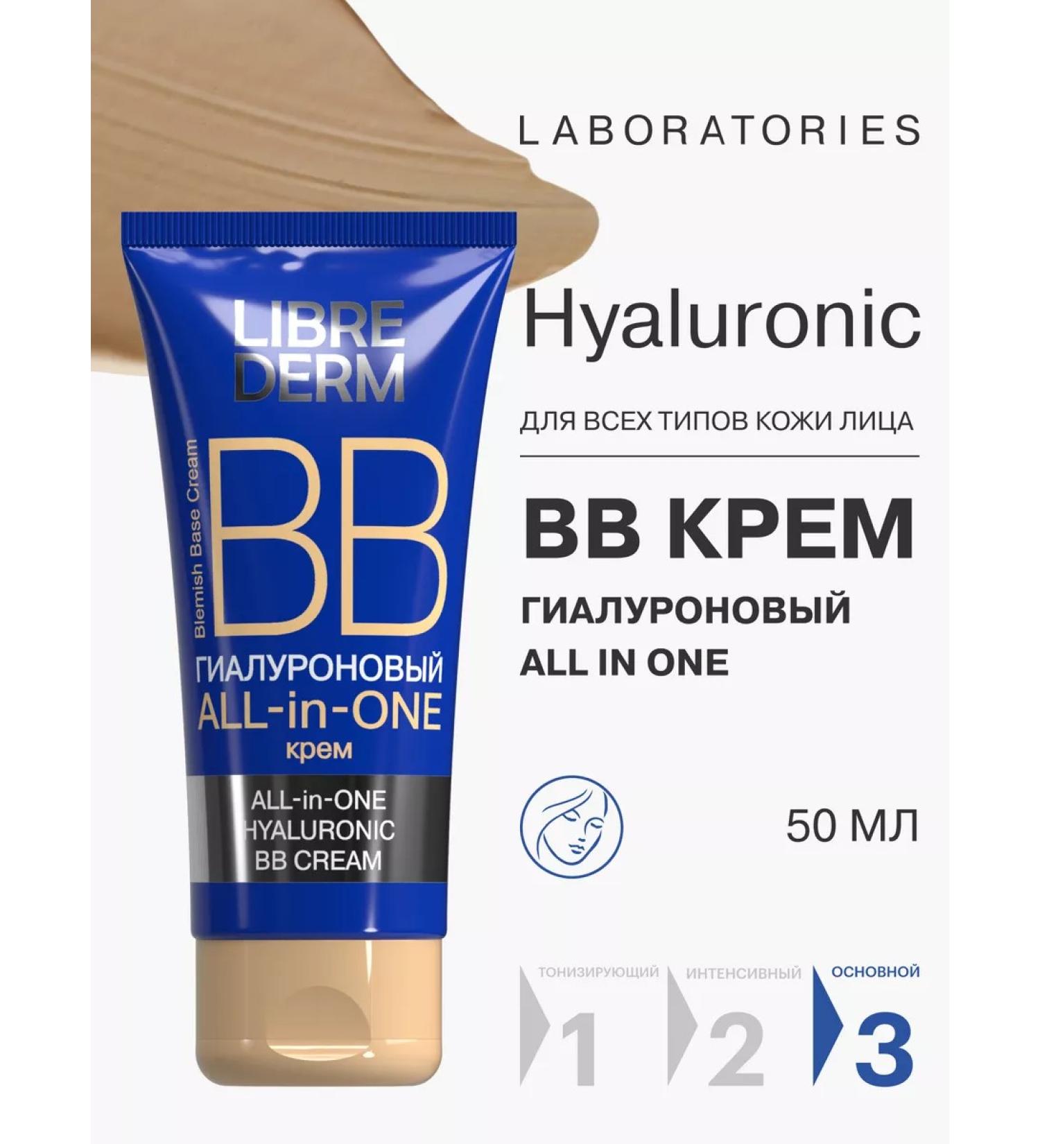 LIBREDERM Facial Hyaluronic Faces 50 ml - Buy Online on GoSupps.com