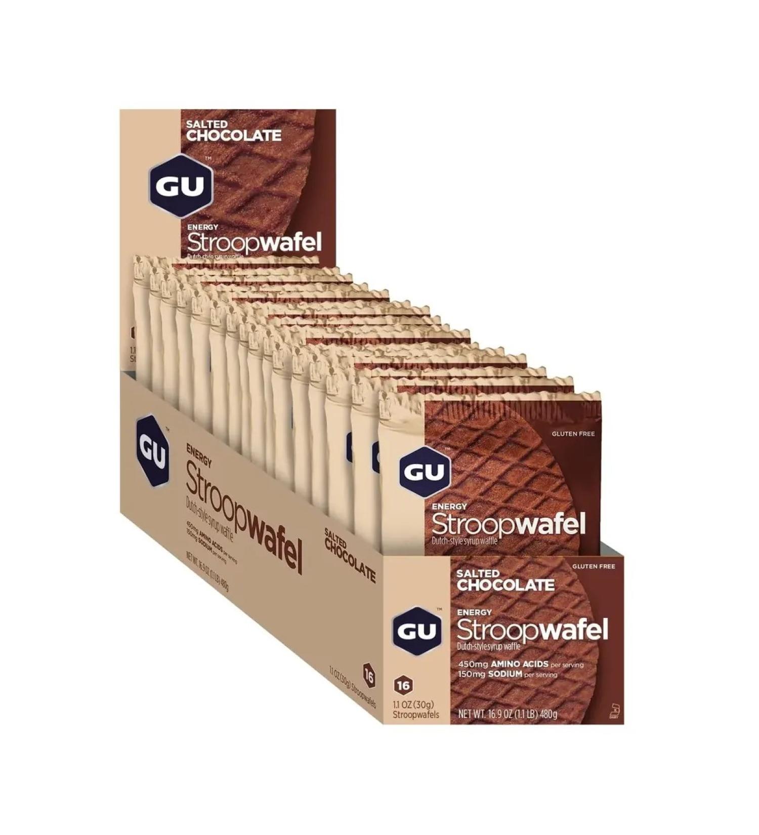 GU Energy Labs Gu Energy Stroopwafel Energy Waffles Air Cookies - Buy Online on GoSupps.com
