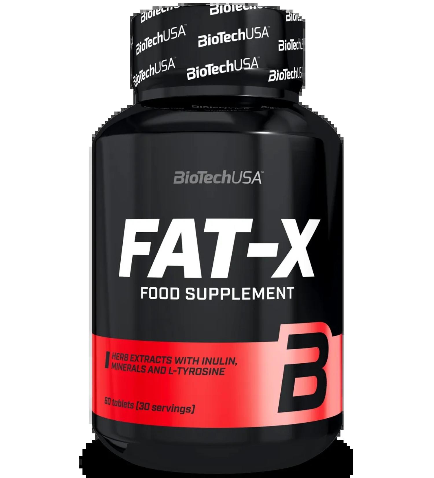 BioTechUSA Lipotropic fat burner FAT-X 60 tab - Buy Online on GoSupps.com