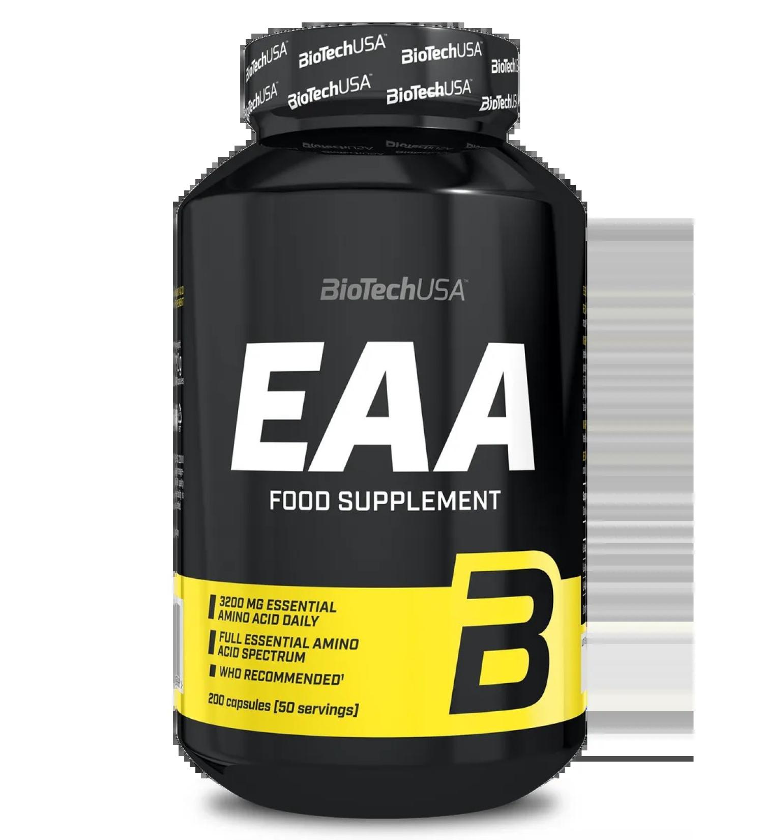 BioTechUSA EAAA 200 caps amino acids - Buy Online on GoSupps.com