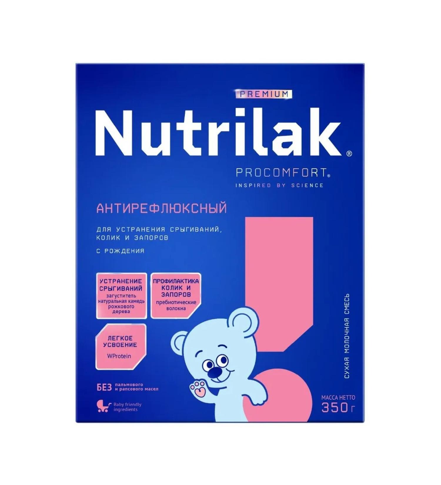 Nutrilak Premium Antireflux mixture of dry milk 350g - Buy Online on GoSupps.com