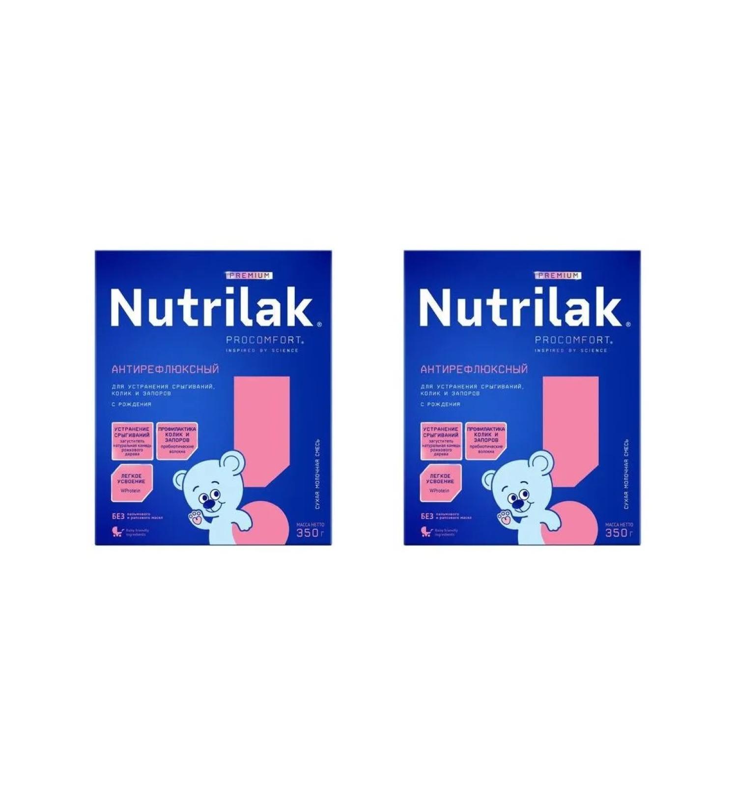 Nutrilak Premium Antireflux mixture of dry milk 350g 2 pcs - Buy Online on GoSupps.com