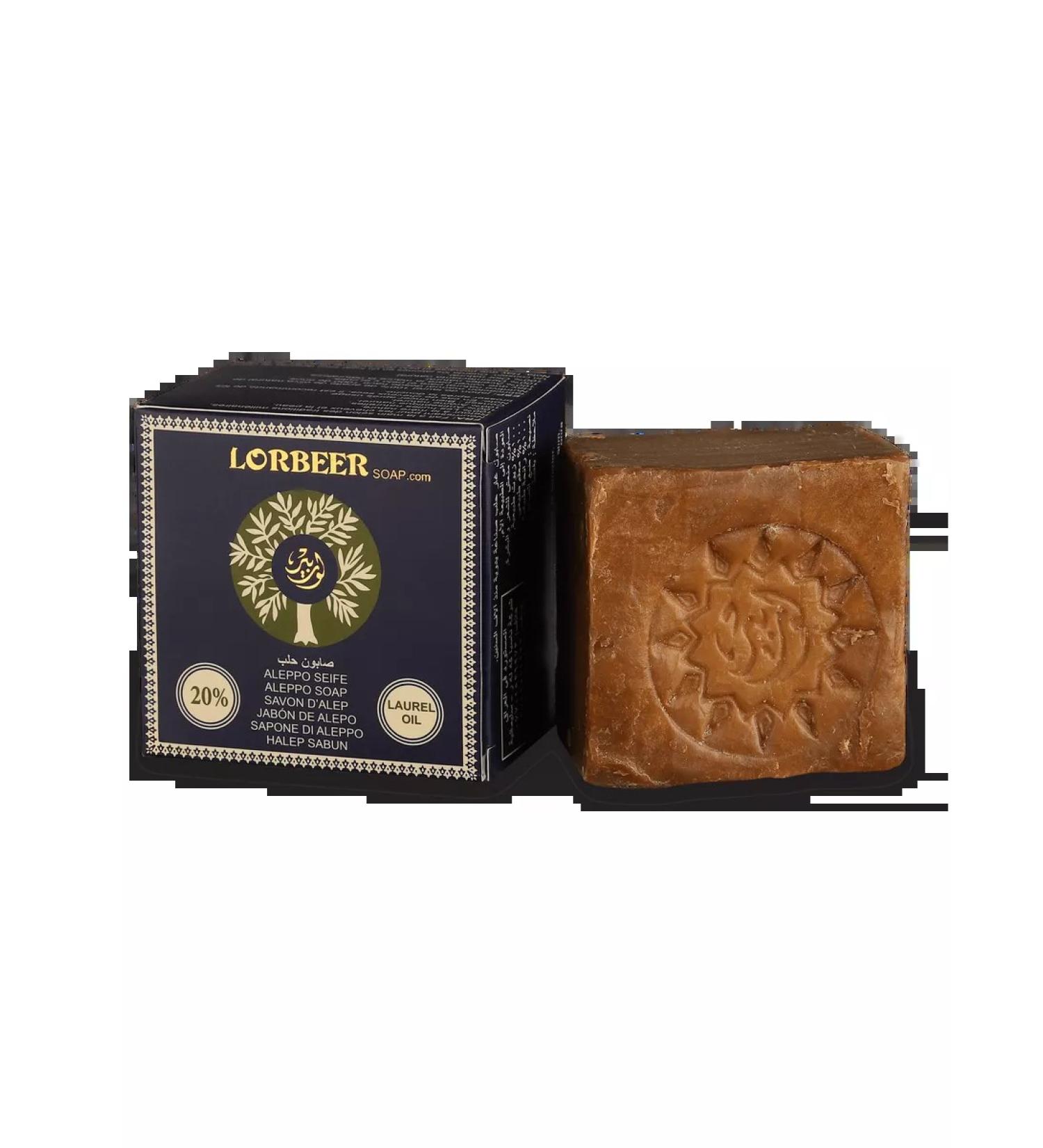 Lorbeer Traditional Aleppe soap 20% laurel - Buy Online on GoSupps.com