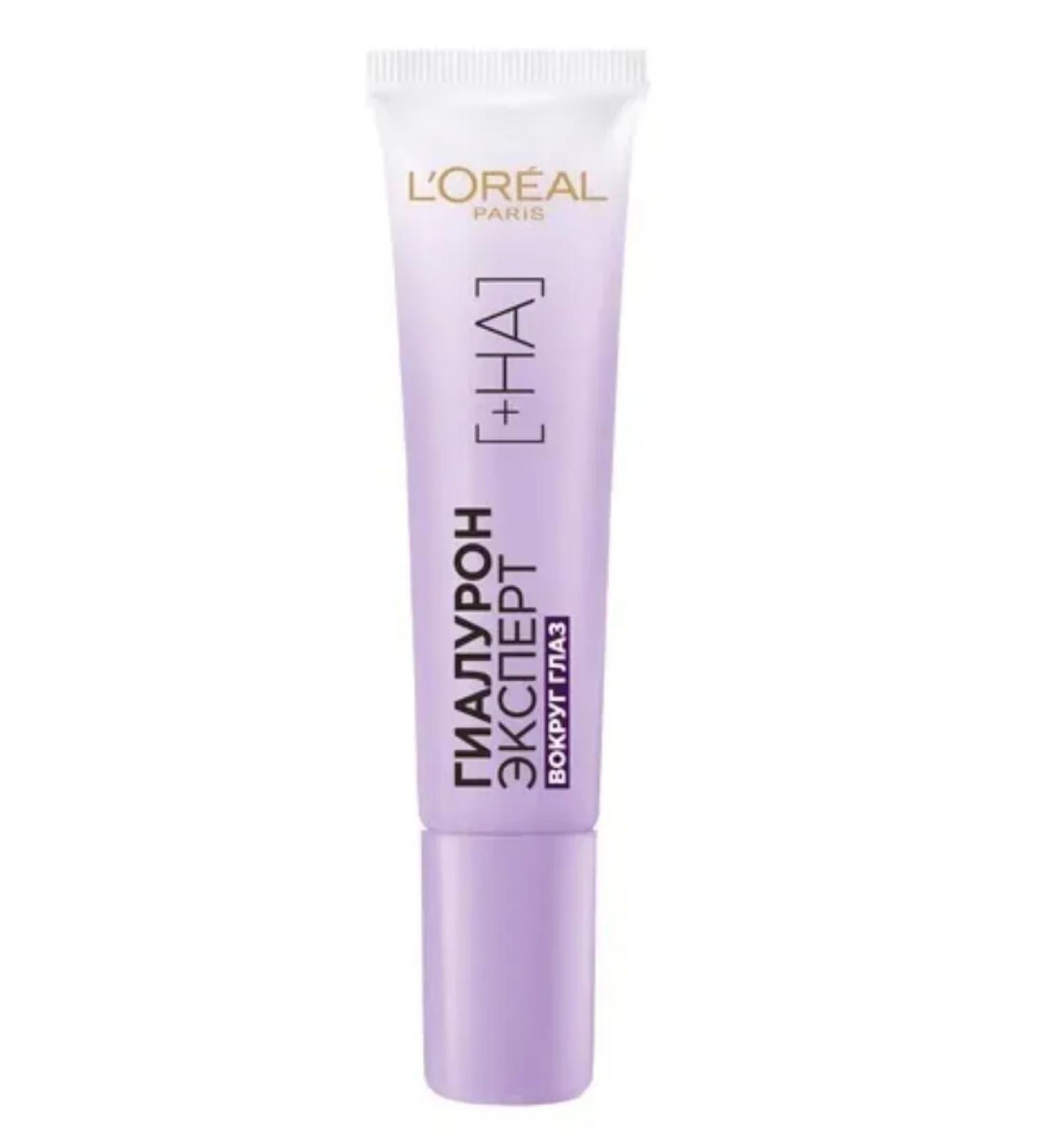 L'OREAL PARIS Skin cream around the eyes of hyaluron expert 15 ml - Buy Online on GoSupps.com
