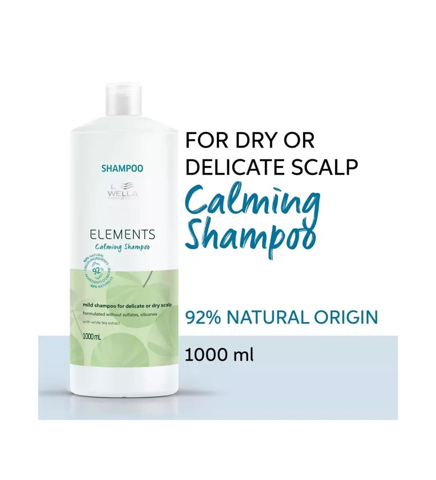 Wella Professional Elements Calming - Calier shampoo 1000 ml