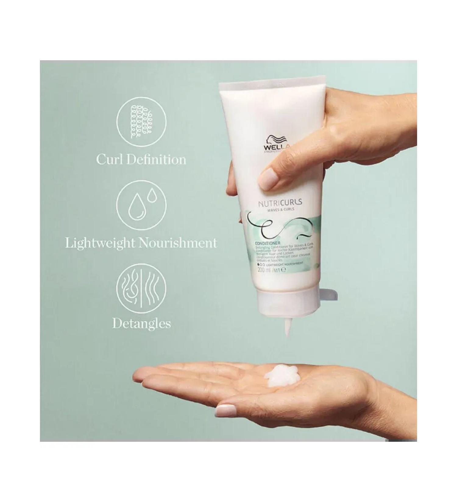 WELLA PROFESSIONALS Nutricurls - balm for curly and curly hair 200 ml - Buy Online on GoSupps.com