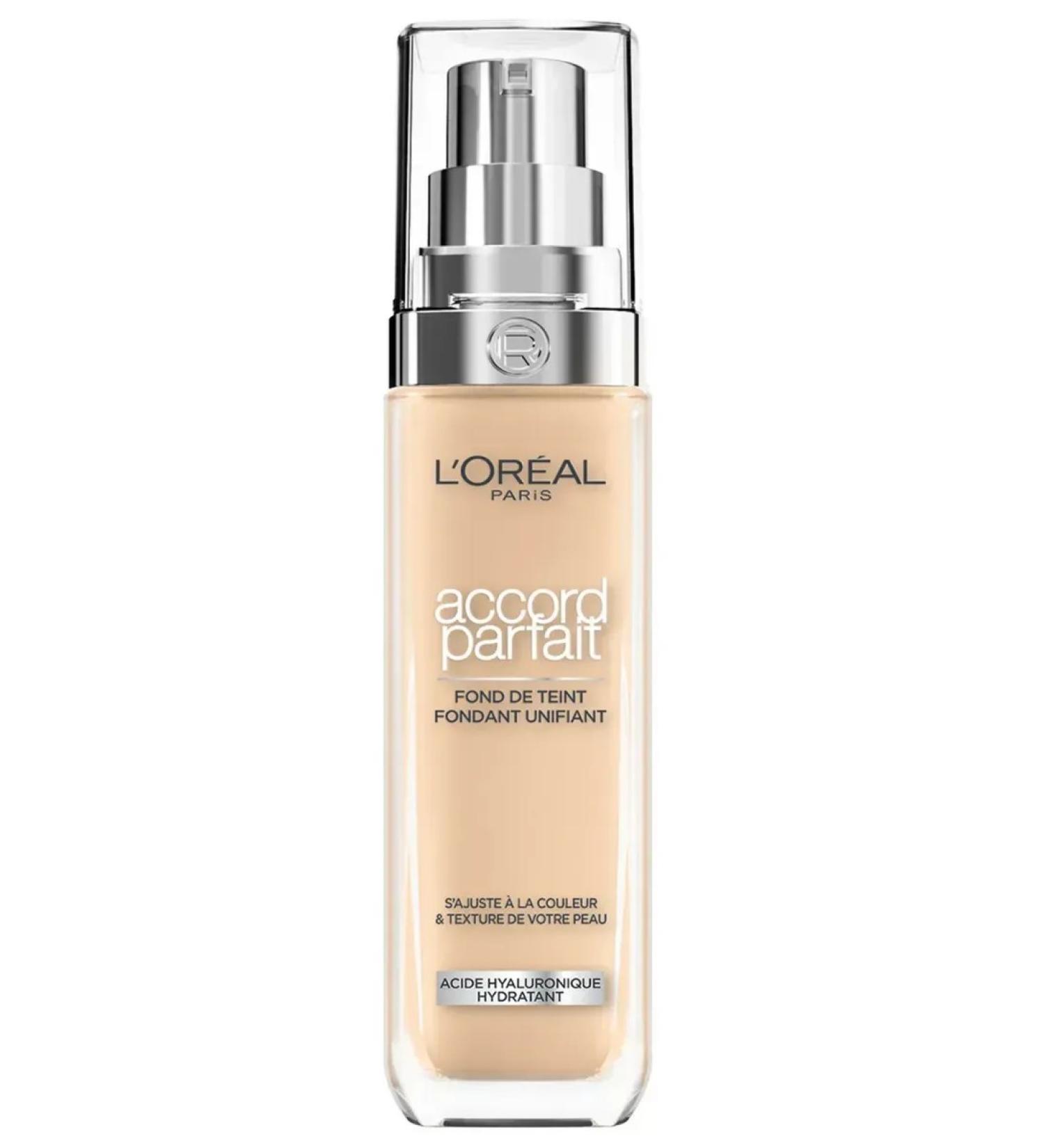 L'OREAL PARIS Tonal Cream Loreal Accord Parfait 1.d 1.w 30ml - Buy Online on GoSupps.com