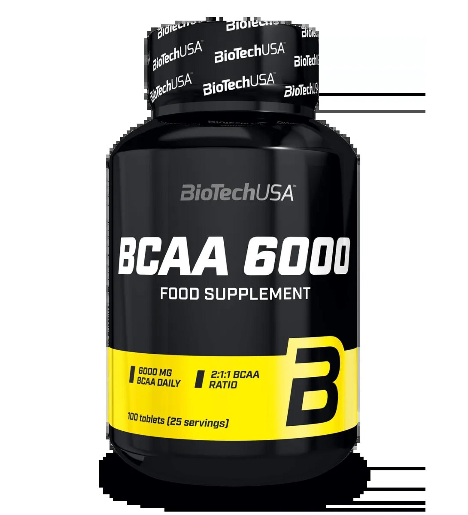 BioTechUSA Amino acids BCAA 6000 100 tab - Buy Online on GoSupps.com
