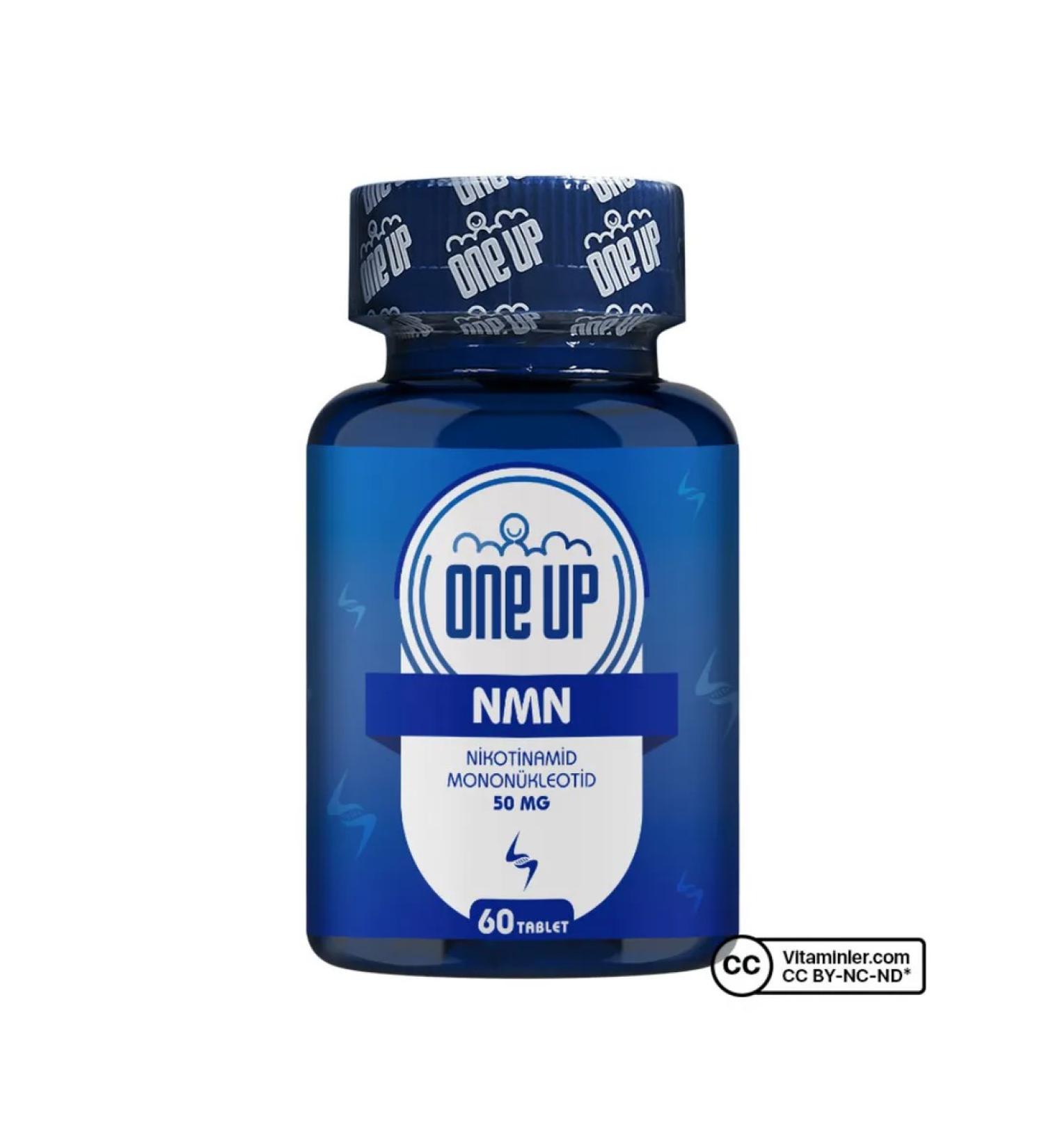 One Up Nmn nicotinamide mononucleotide 60 tablets T rkiye - Buy Online on GoSupps.com