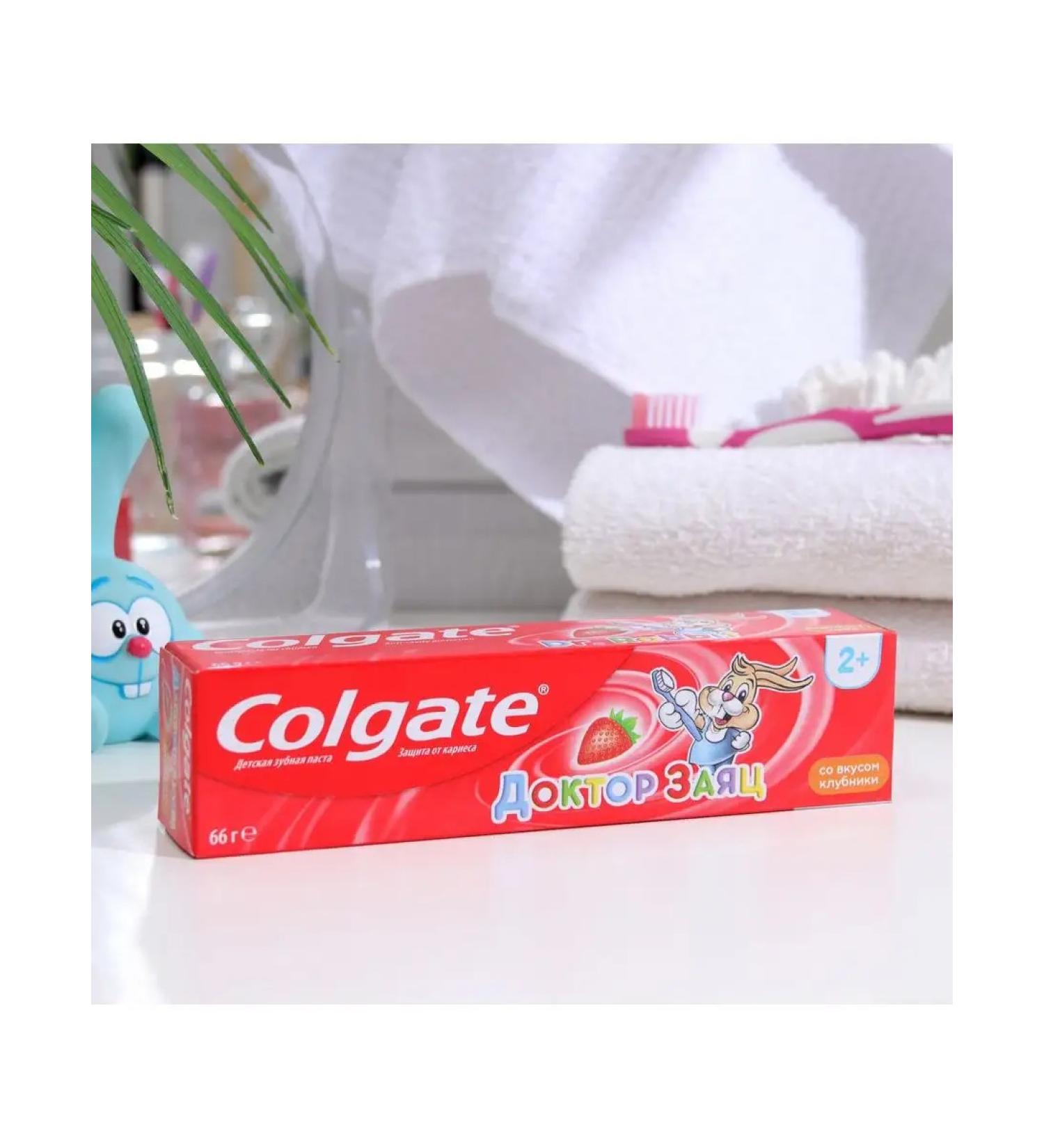 COLGATE Toothpaste Dr. Hare with the taste of strawberries