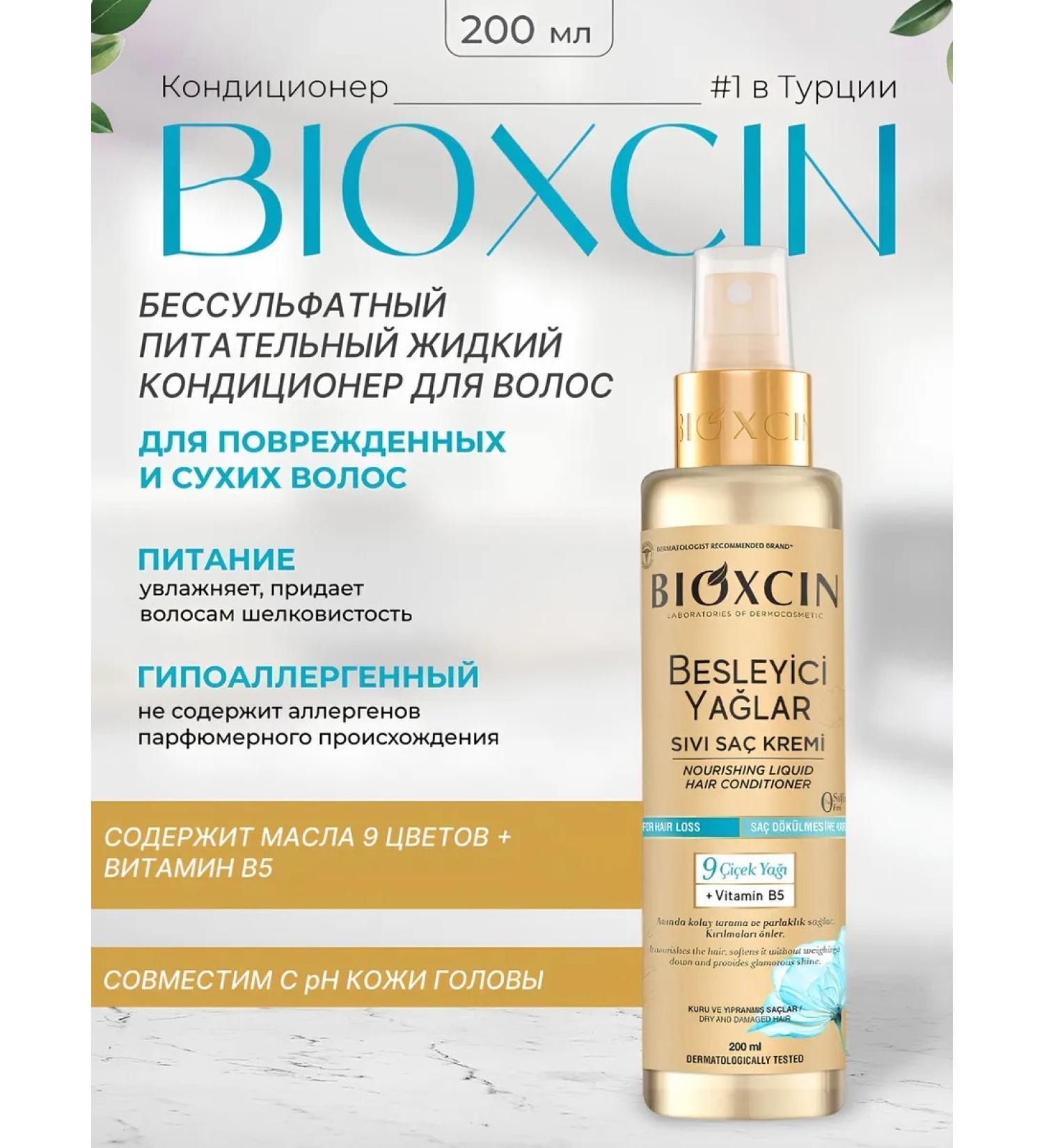 Bioxcin Spray Conditioner for dry and damaged hair - Buy Online on GoSupps.com