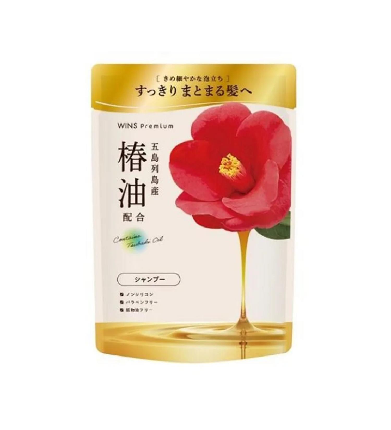 Nihon Wins Premium Restoring shampoo with camellia oil