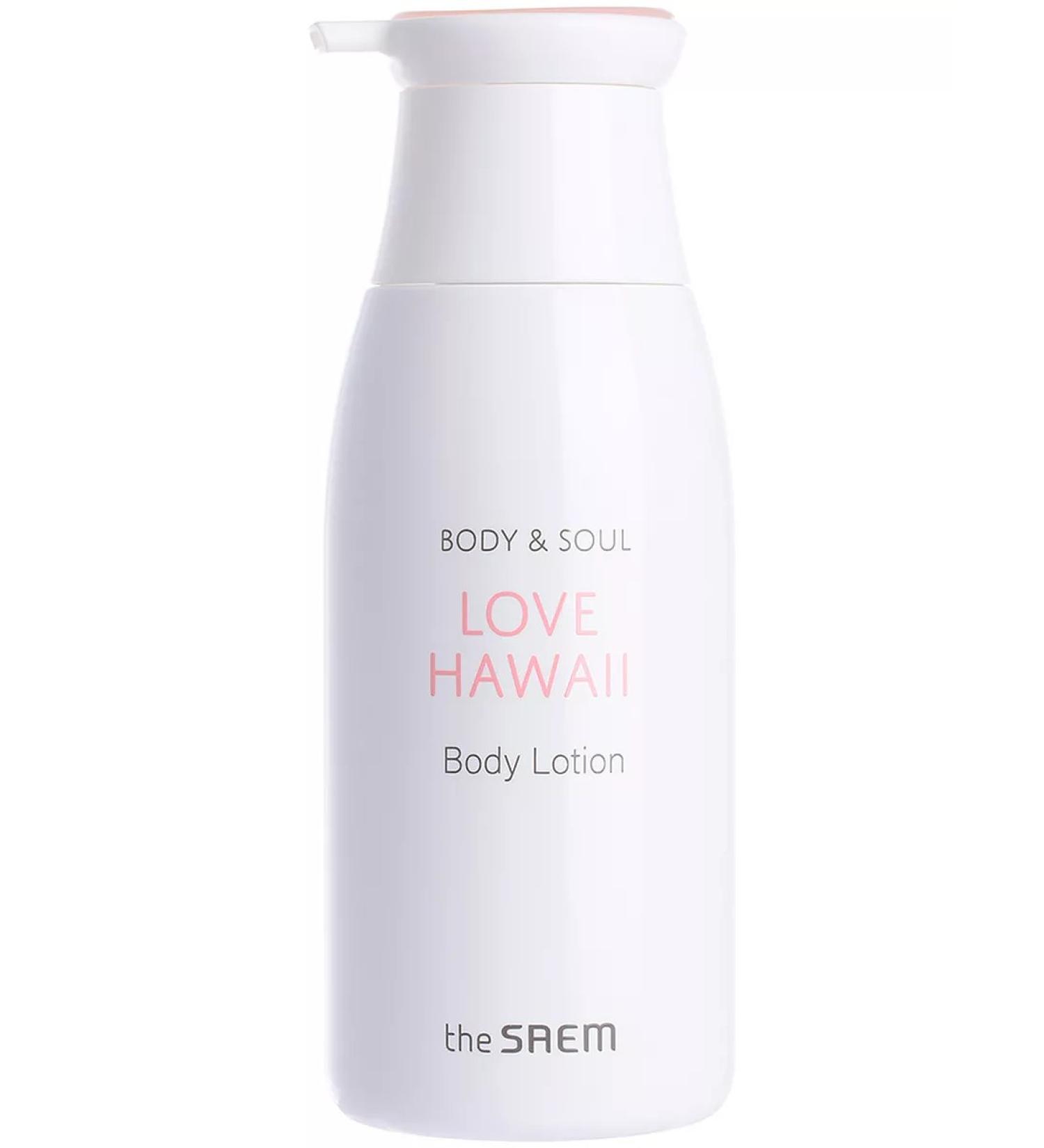 THE SAEM Body lotion with hibiscus aroma