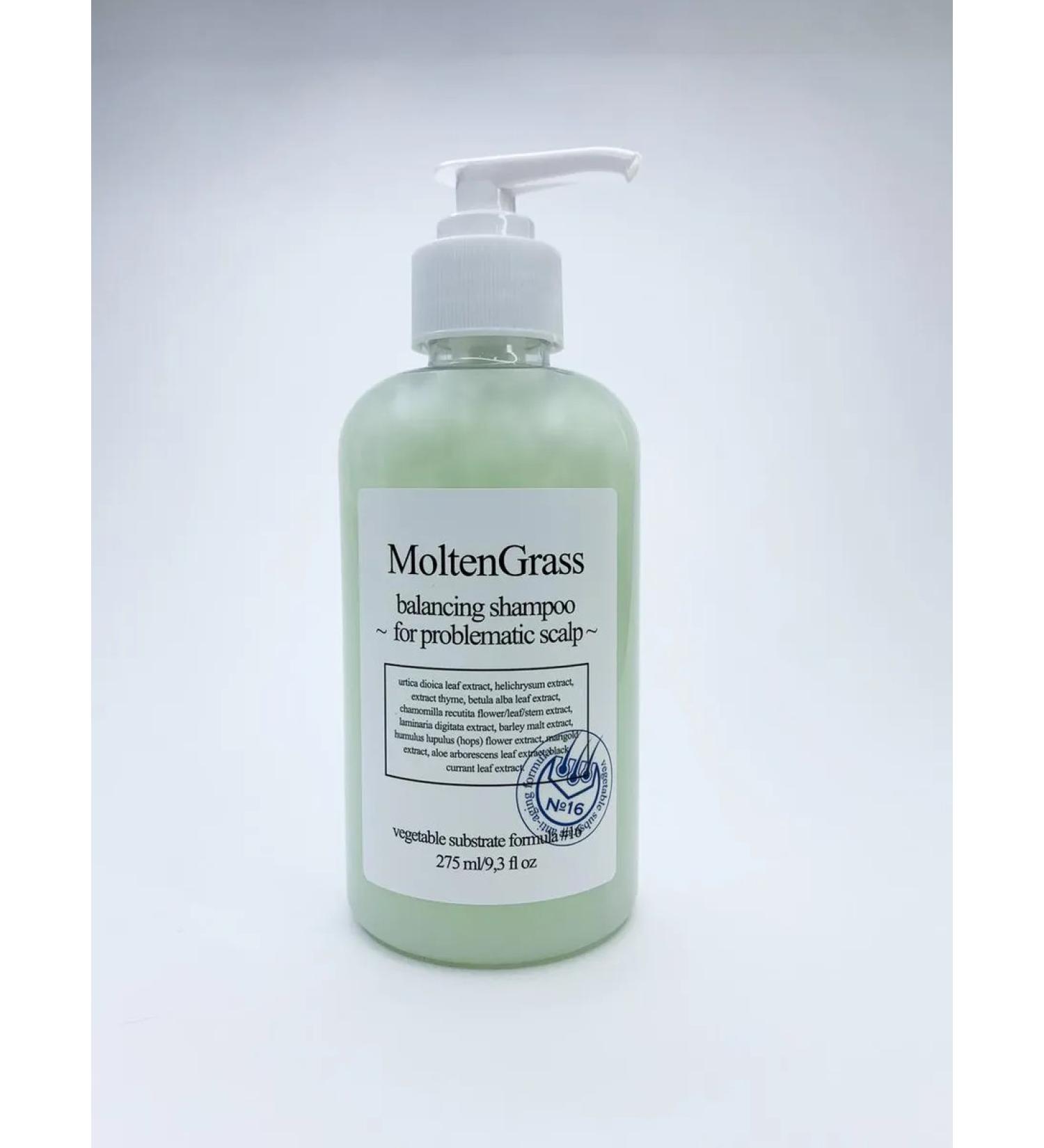MoltenGrass Balancing shampoo for problem skin - Buy Online on GoSupps.com