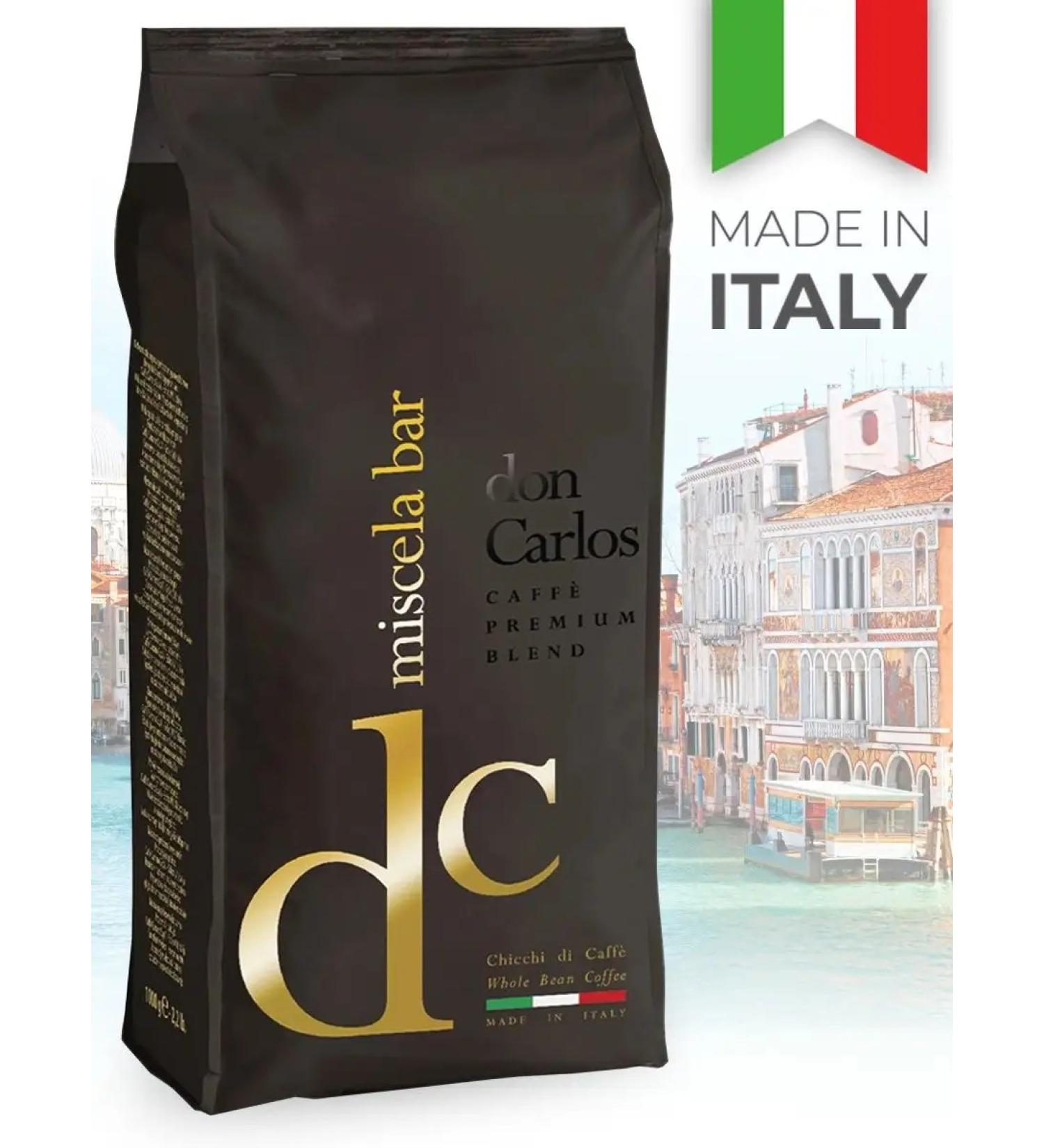 CARRARO Don Carlos 1 kg coffee - Buy Online on GoSupps.com