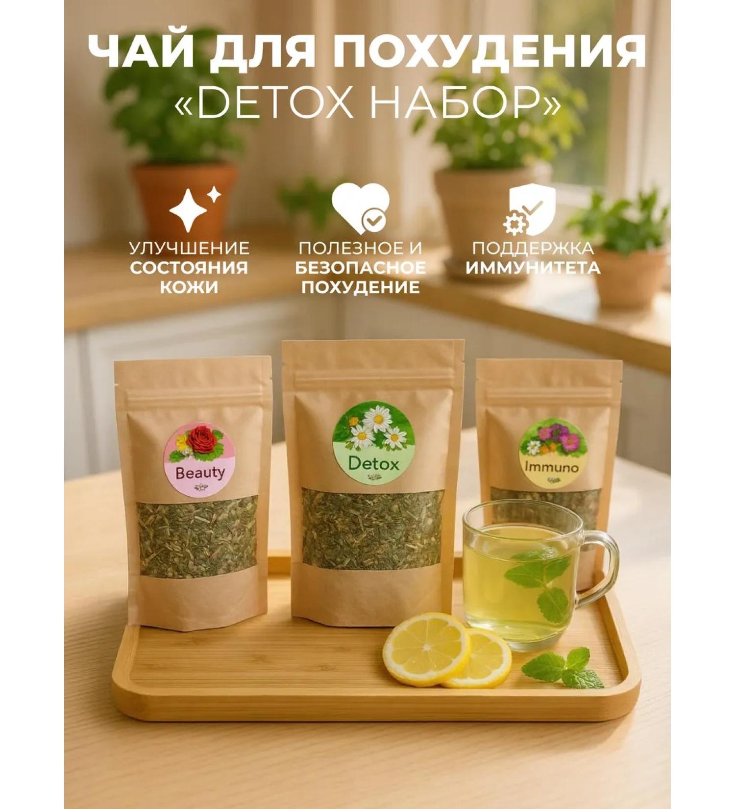 BioJuls Herbal tea for weight loss Effective Detox 3 Doipaka - Buy Online on GoSupps.com