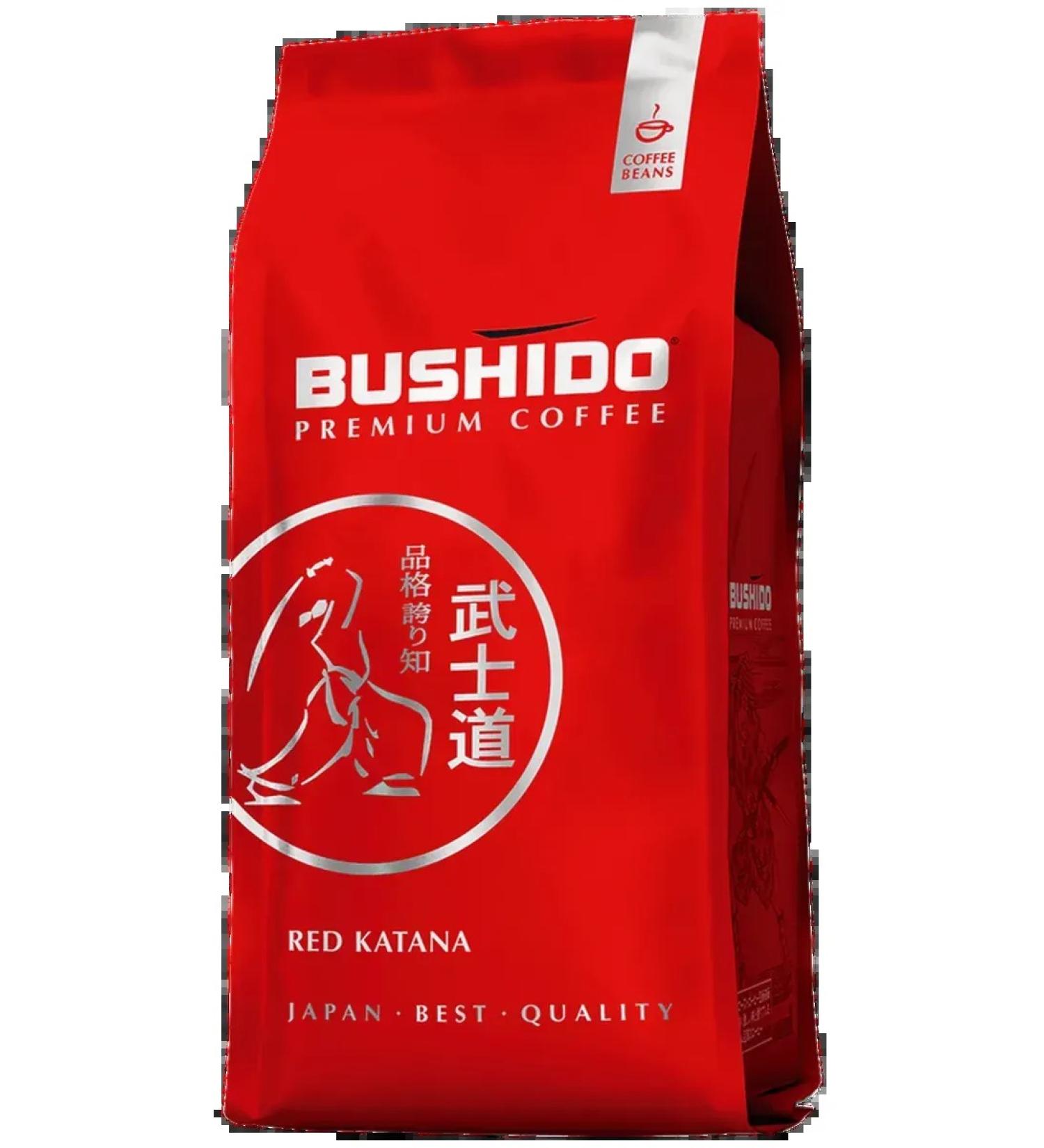 Bushido Grain coffee Red Katana 1kg 1pc