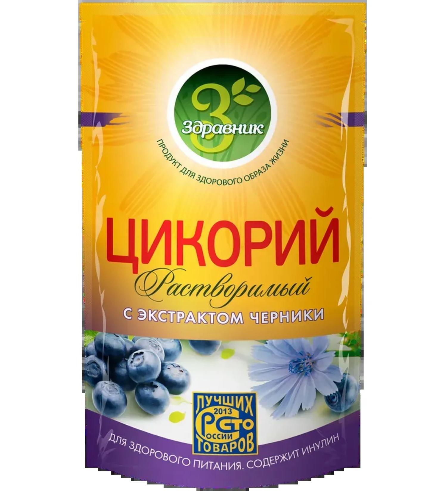 ZDRAVNIK Tsikoria soluble with blueberry extract 85g 1pc