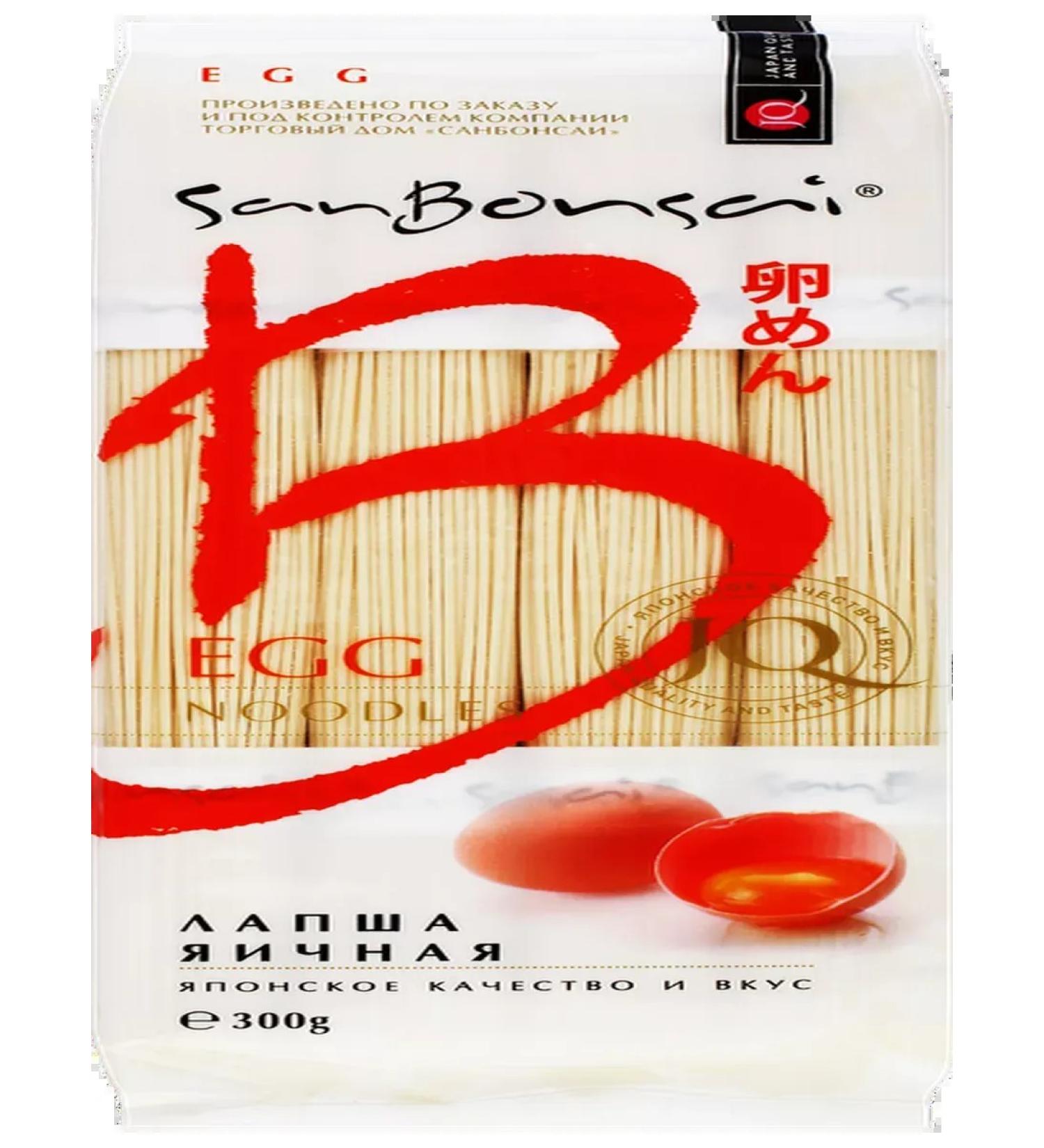 Bonsai Lapsha Egg Egg 300g 9pcs