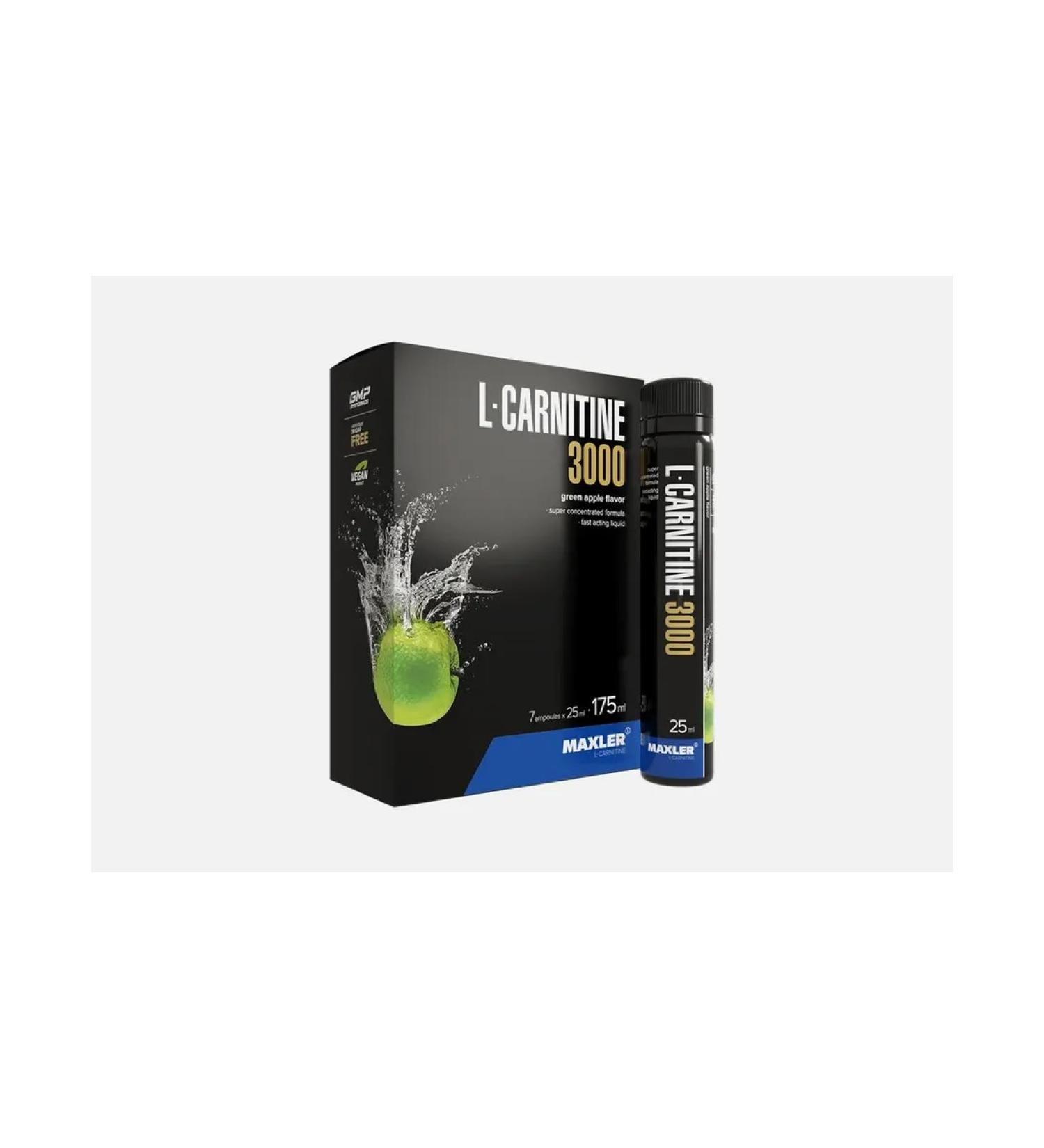 L-carnitine Maxler 3000 Mg Green Apple