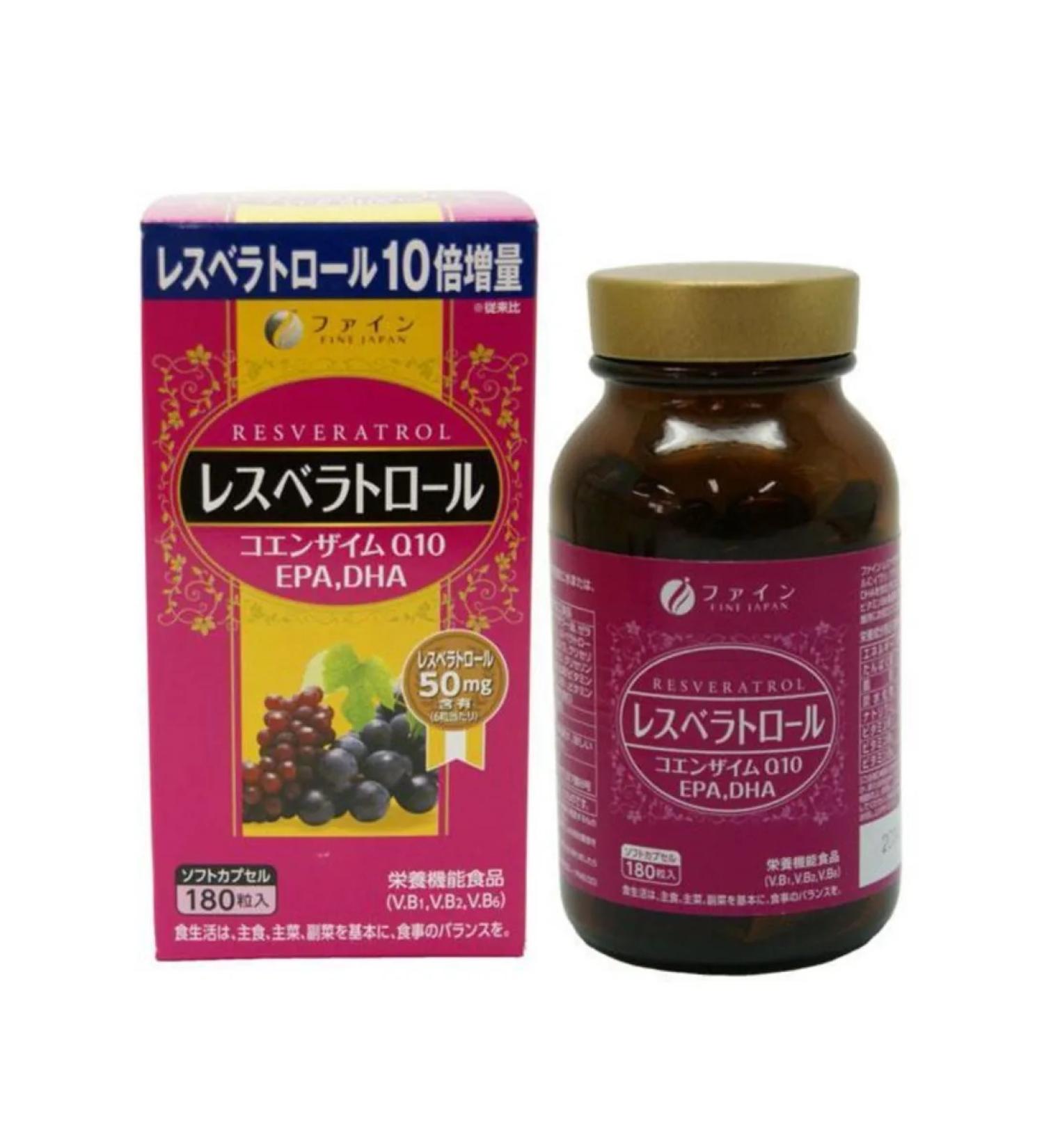 Resveratrol Coenzyme Q10 + omega