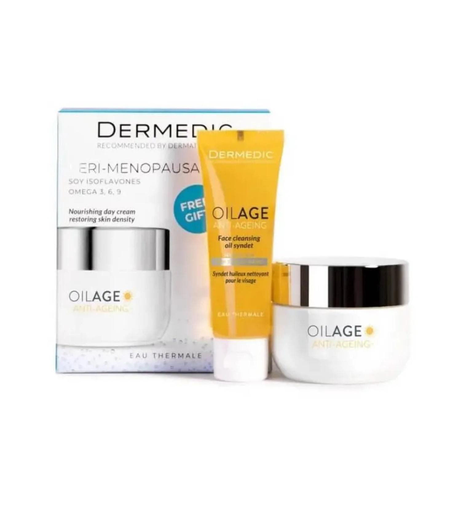 DERMEDIC Set Oilege Cream Day 50ml+Cleaning Oil 25ml