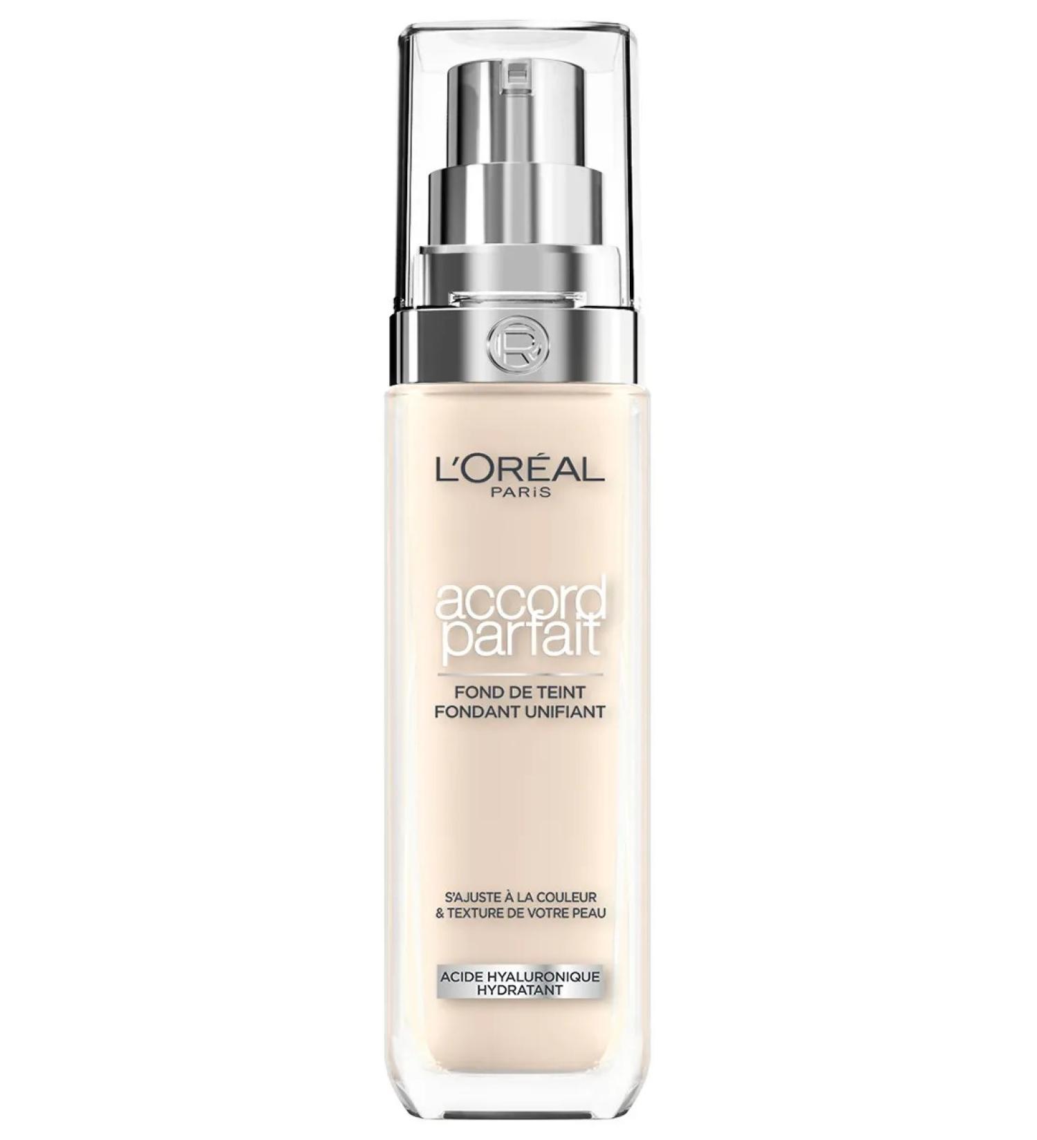 L'OREAL PARIS Tonal face cream moisturizer Accord Parfait tone 0.5n - Buy Online on GoSupps.com