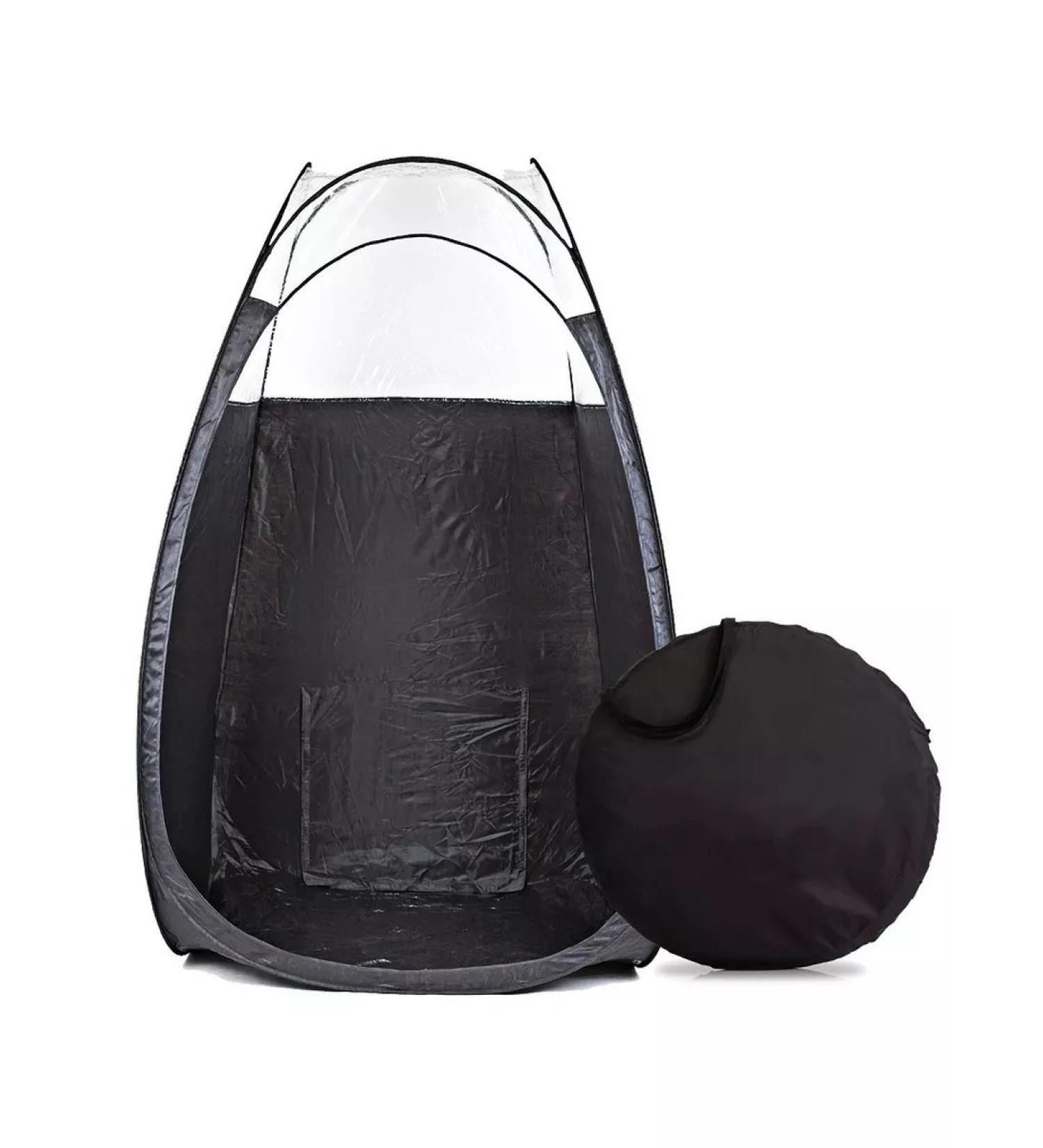 MaxiMist Mobile awning for instant tanning (England)