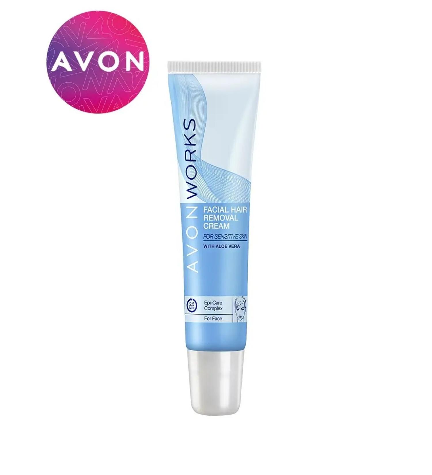 AVON Cream for facial depilation is impeccable smoothness 15 ml