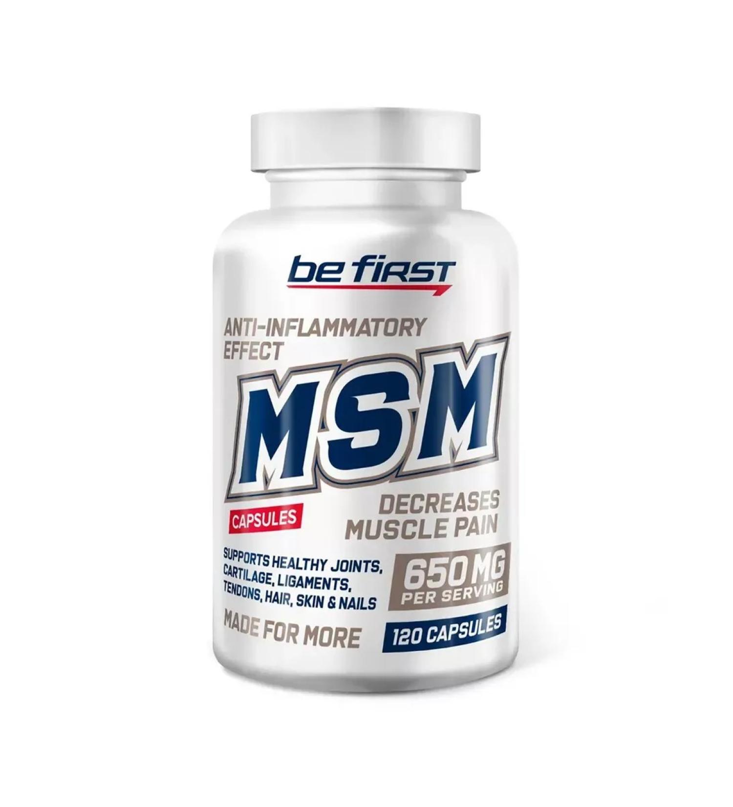Be First MSM Capsules 120 capsules