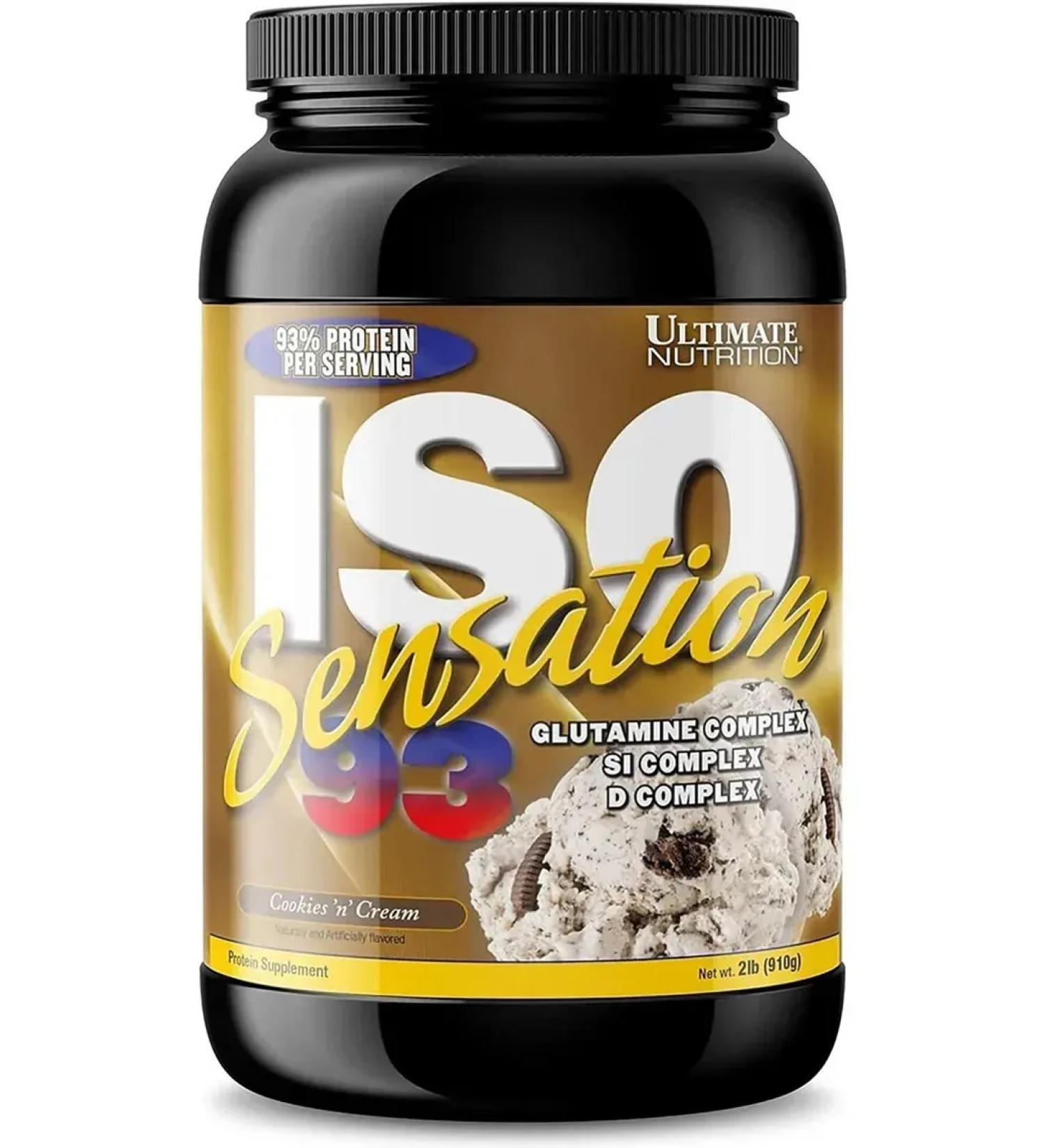 Ultimate Nutrition ISO Sensation 93 910 g cream liver