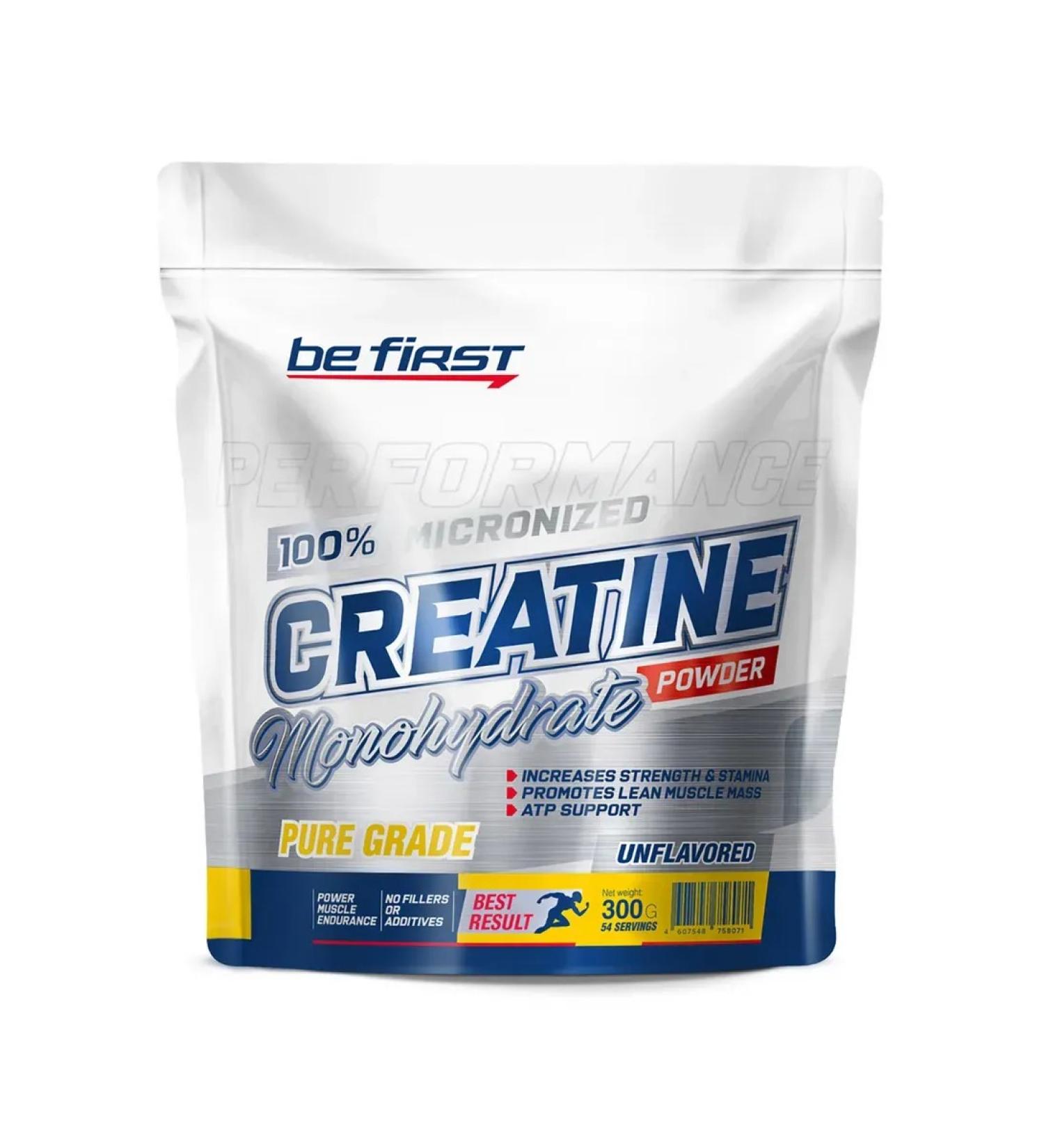 Be First Micronized Creatine Monohydrate Powder without taste 1000 g