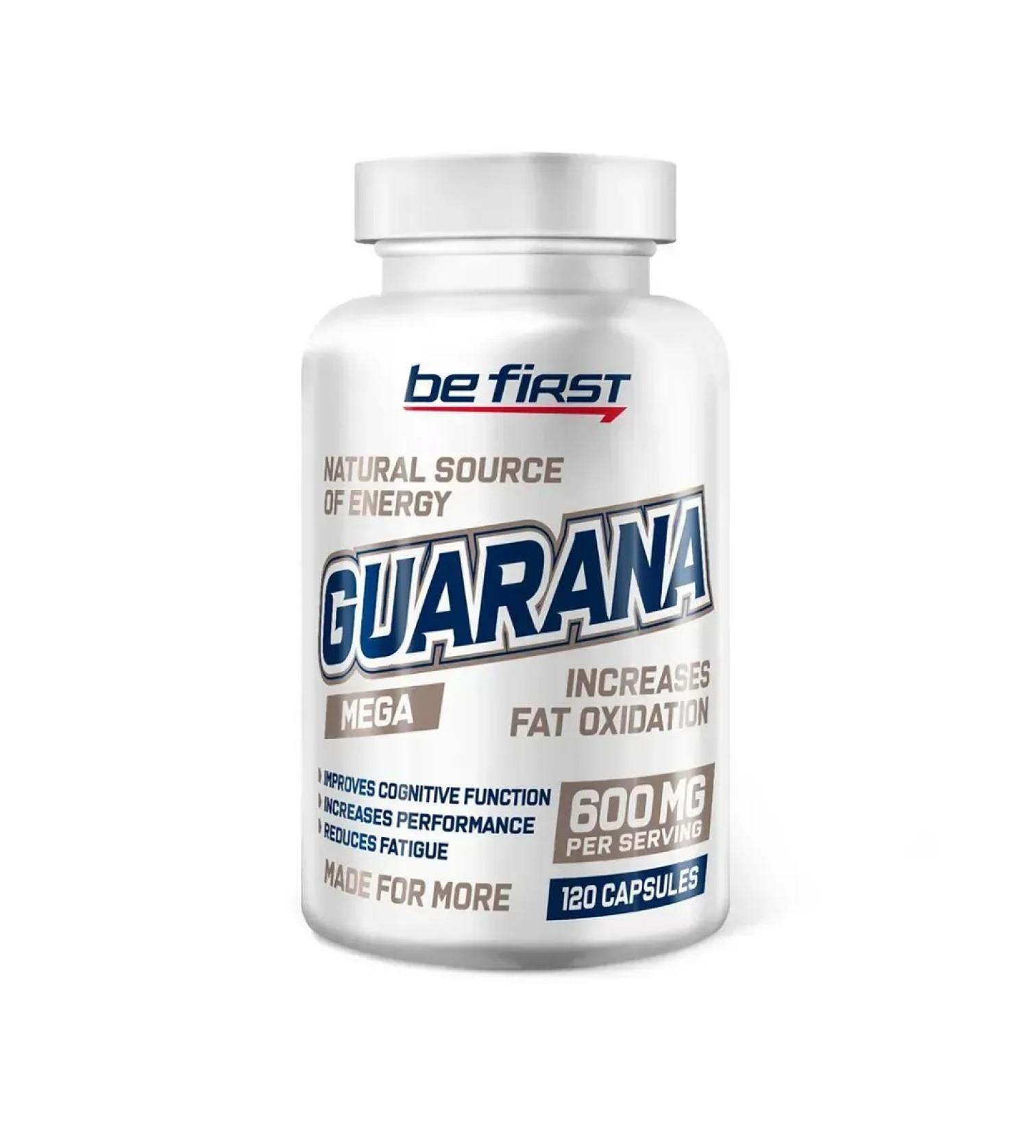Be First Guarana Extract Capsules 120 capsules