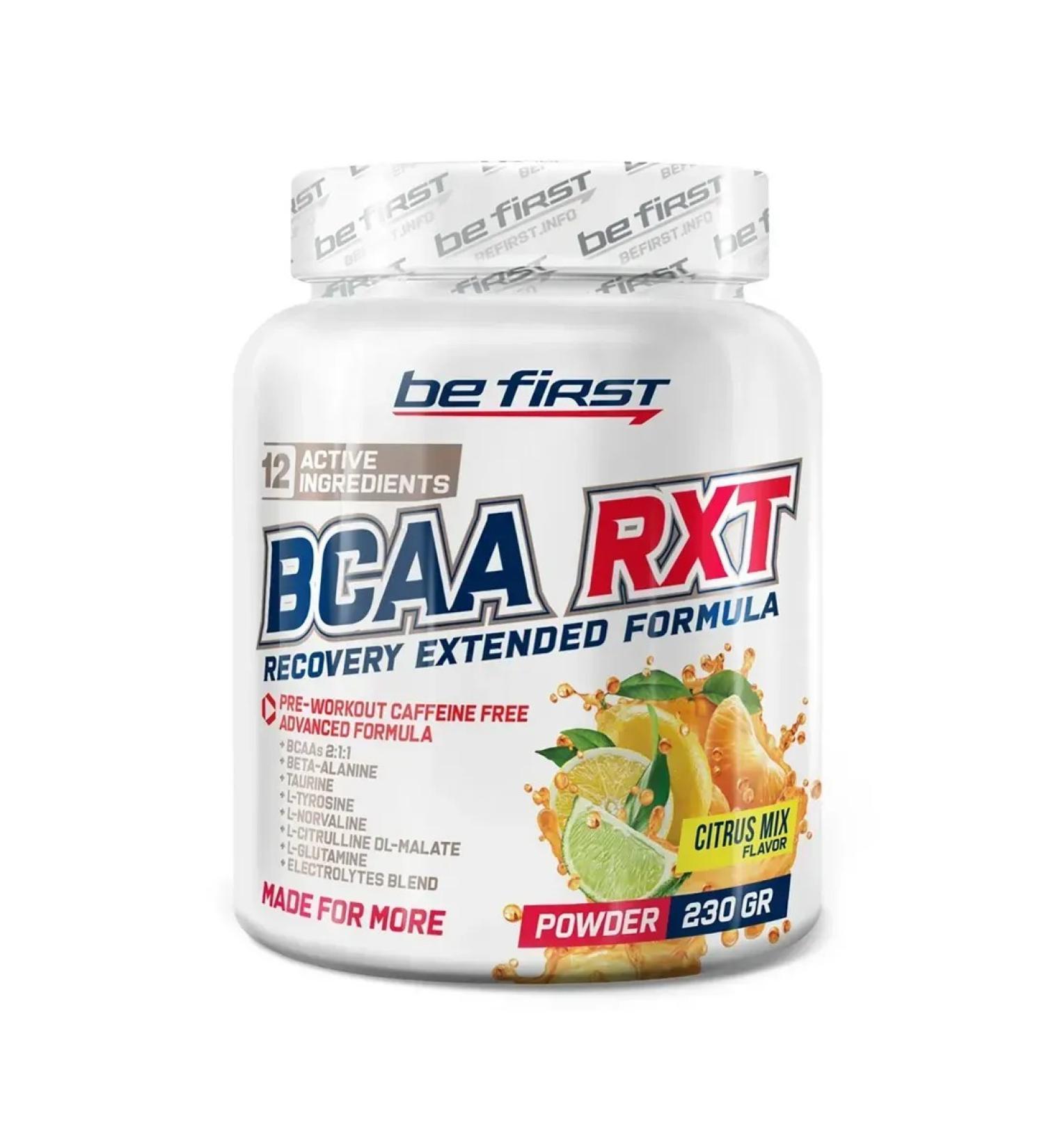 Be First BCAA RXT POWDER 230 g - Buy Online on GoSupps.com