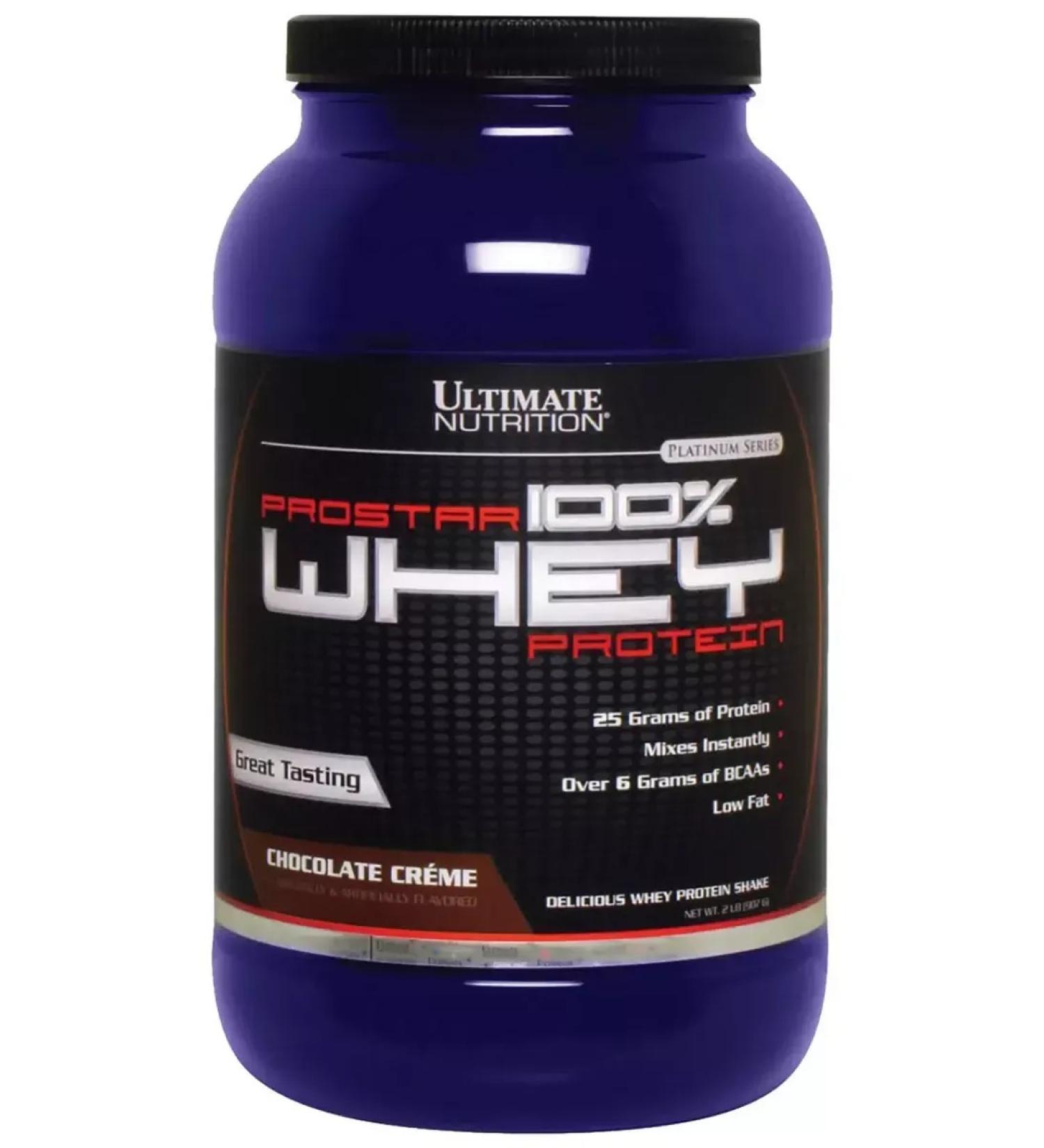 Ultimate Nutrition Prostar Whey Protein 900 g chocolate - Buy Online on GoSupps.com