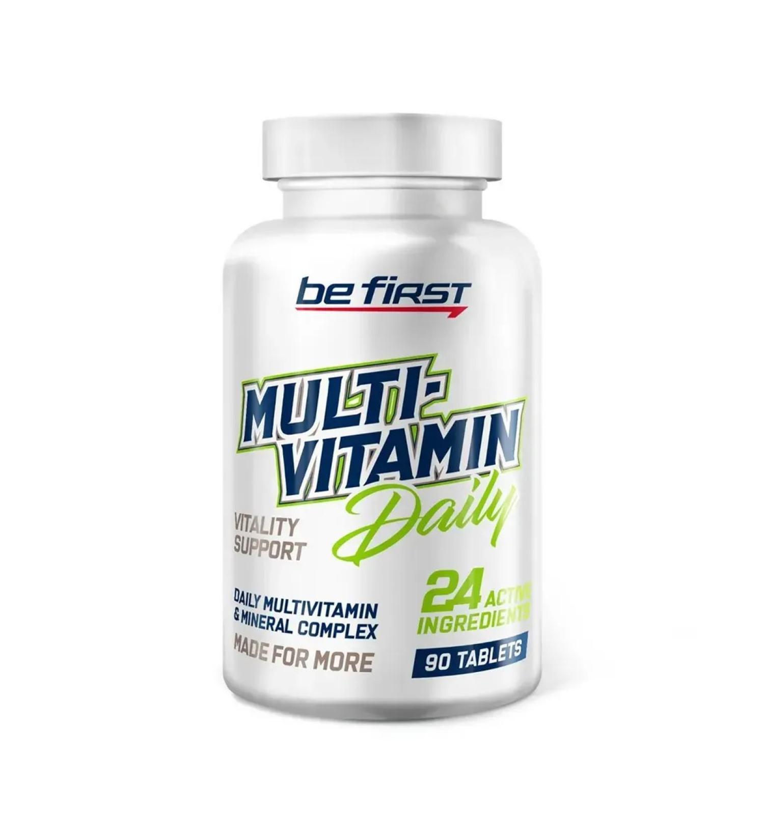 Be First Multivitamin Daily multivitamins 90 tablets - Buy Online on GoSupps.com