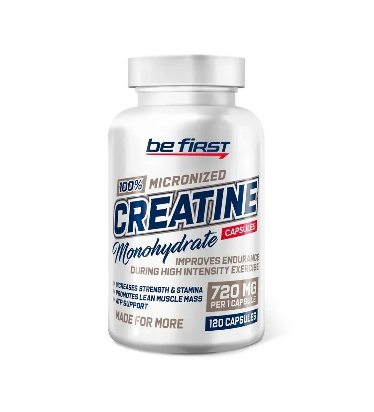 Be First Creatine Monohydrate 120 capsules