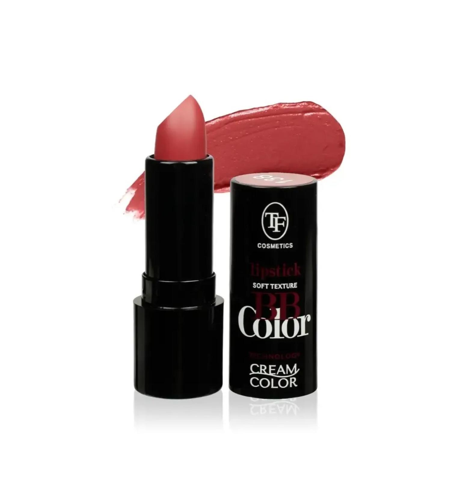 TF Cosmetics for lips cream Triumph BB Color Lipstick 138 Brusnik
