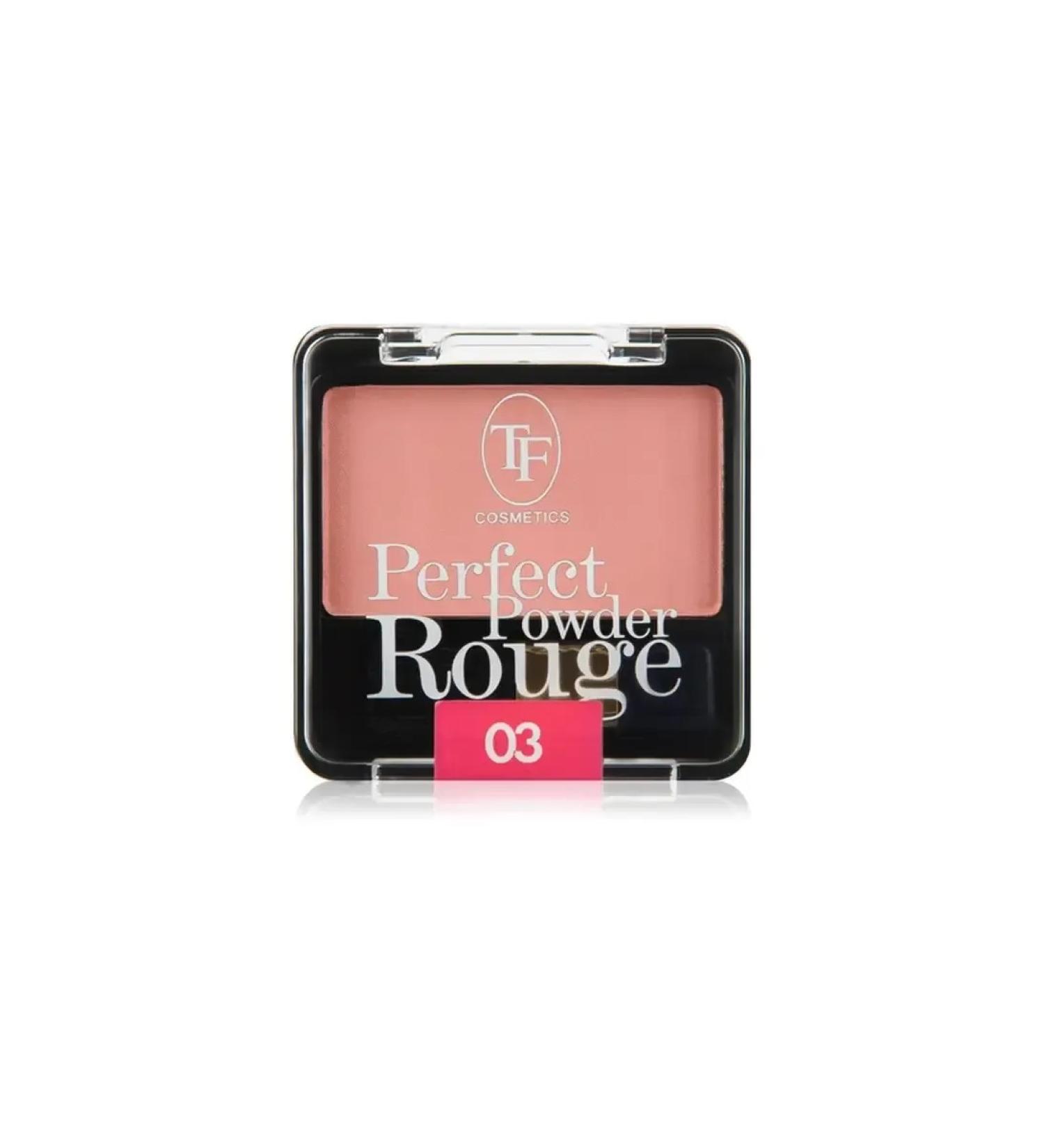 TF Cosmetics for the face compact POLTER POWDER ROUGE 03 pink ice