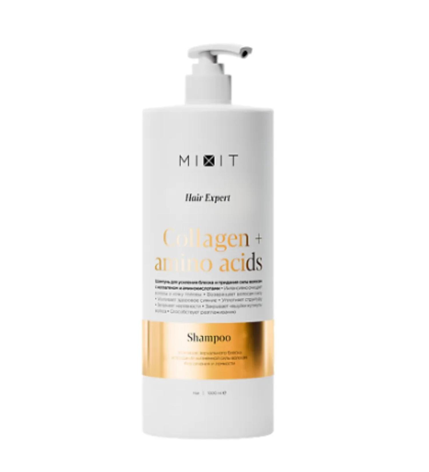 MIXIT Shampoo with collagen and amino acids 1000 ml