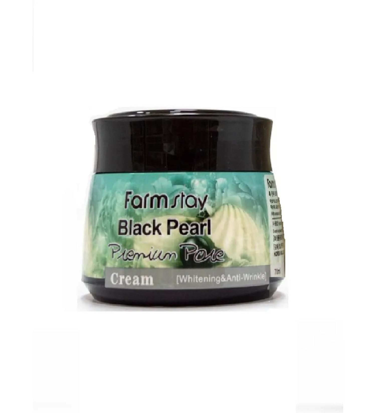Farm Stay Facial cream Black Pearl Premium Pore - Buy Online on GoSupps.com