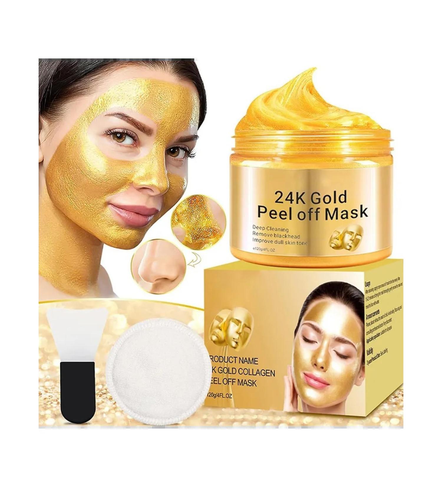 Mask 24k Gold Anti -Age all types of skin CV 2 pcs - 240g - Buy Online on GoSupps.com