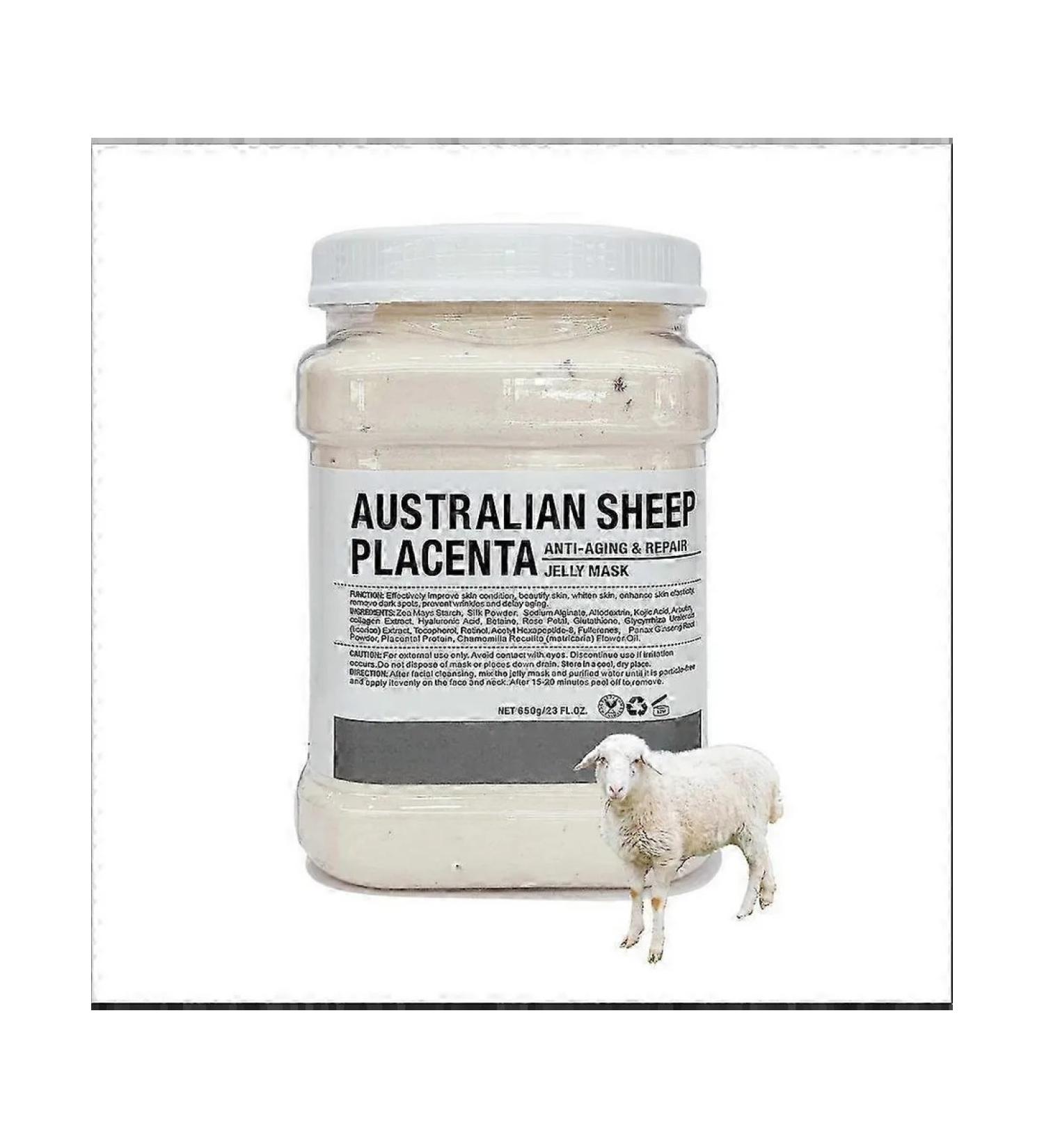Hydrogele face mask 680g CV Extract Placenta Sheep - Buy Online on GoSupps.com